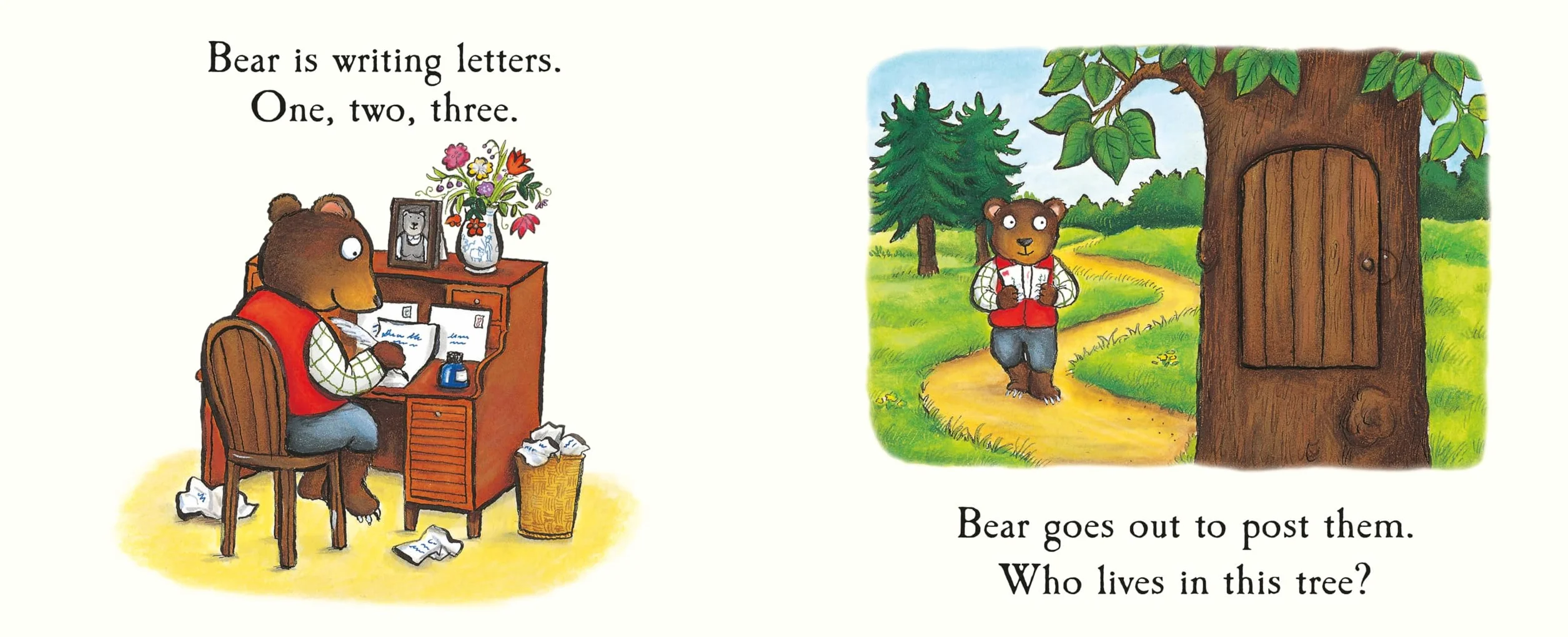 Postman Bear: A Lift-the-flap Book