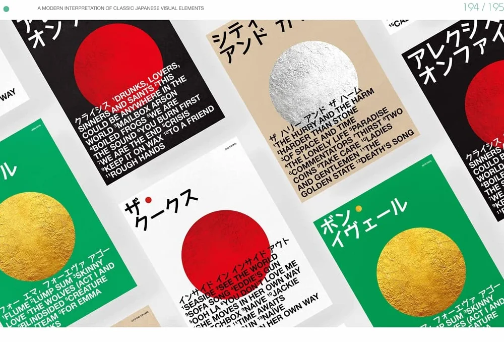 Japanese Layout Design /anglais