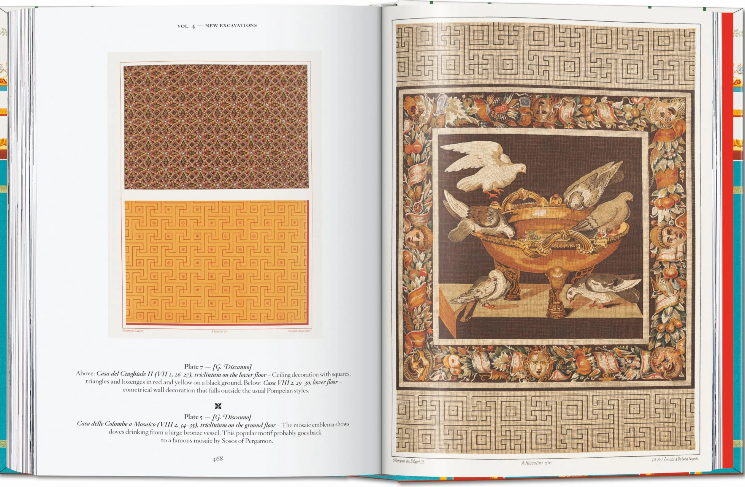Fausto & Felice Niccolini: Houses and Monuments of Pompeii. 45th Ed.