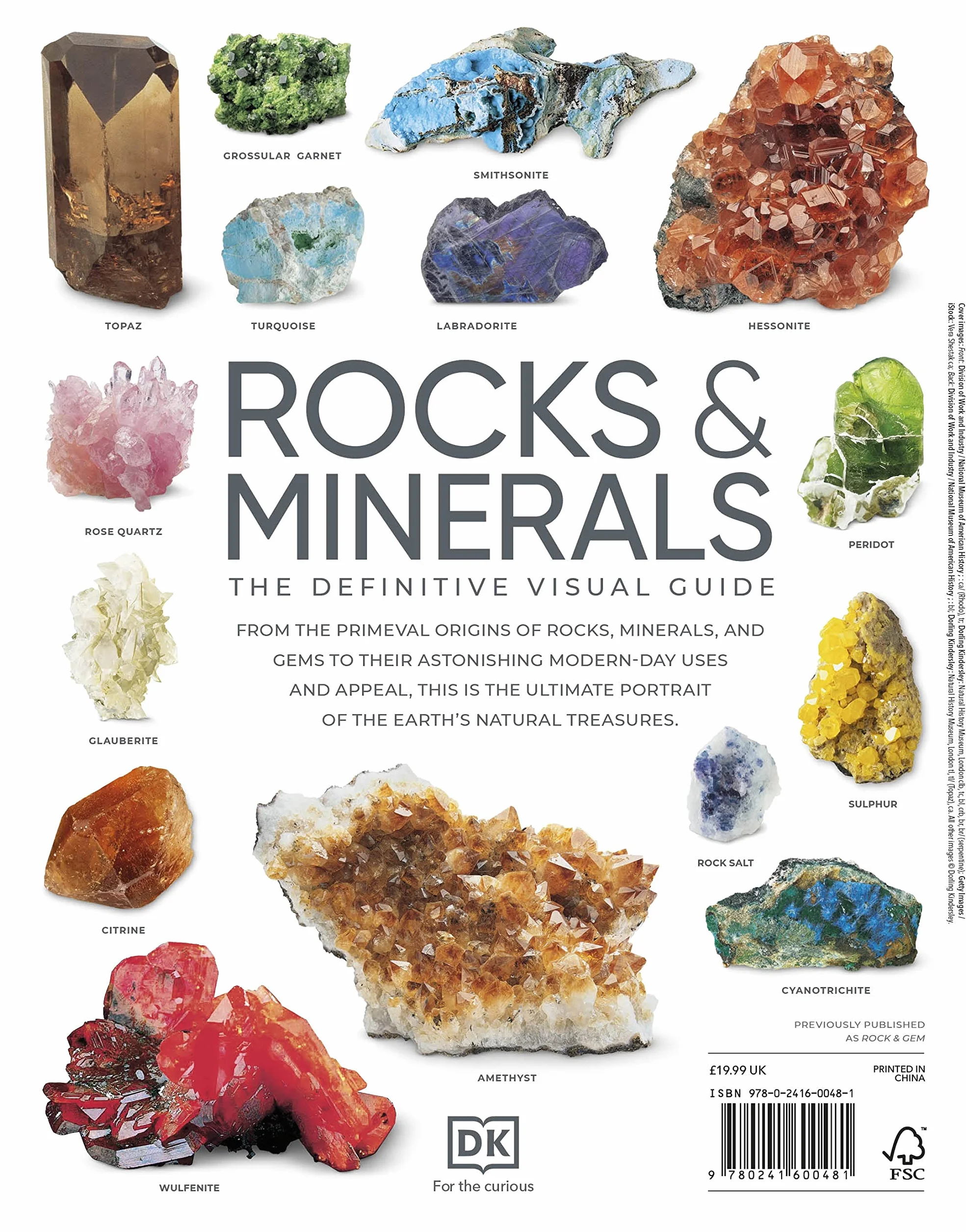 Rocks & Minerals: The Definitive Visual Guide
