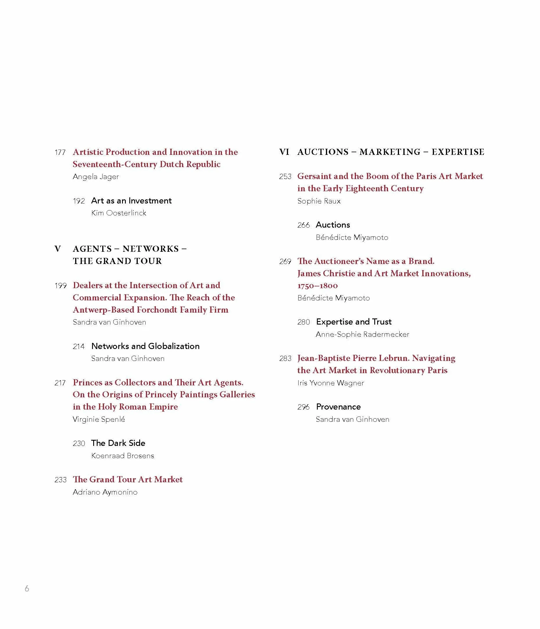 Dealing in splendour: A History of the European Art Market