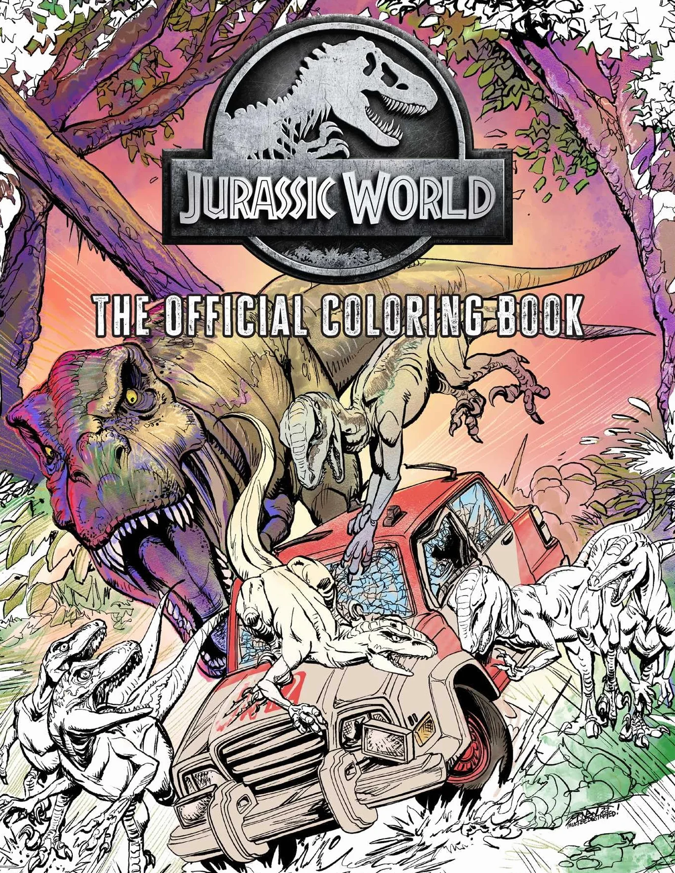Jurassic World: The Official Coloring Book