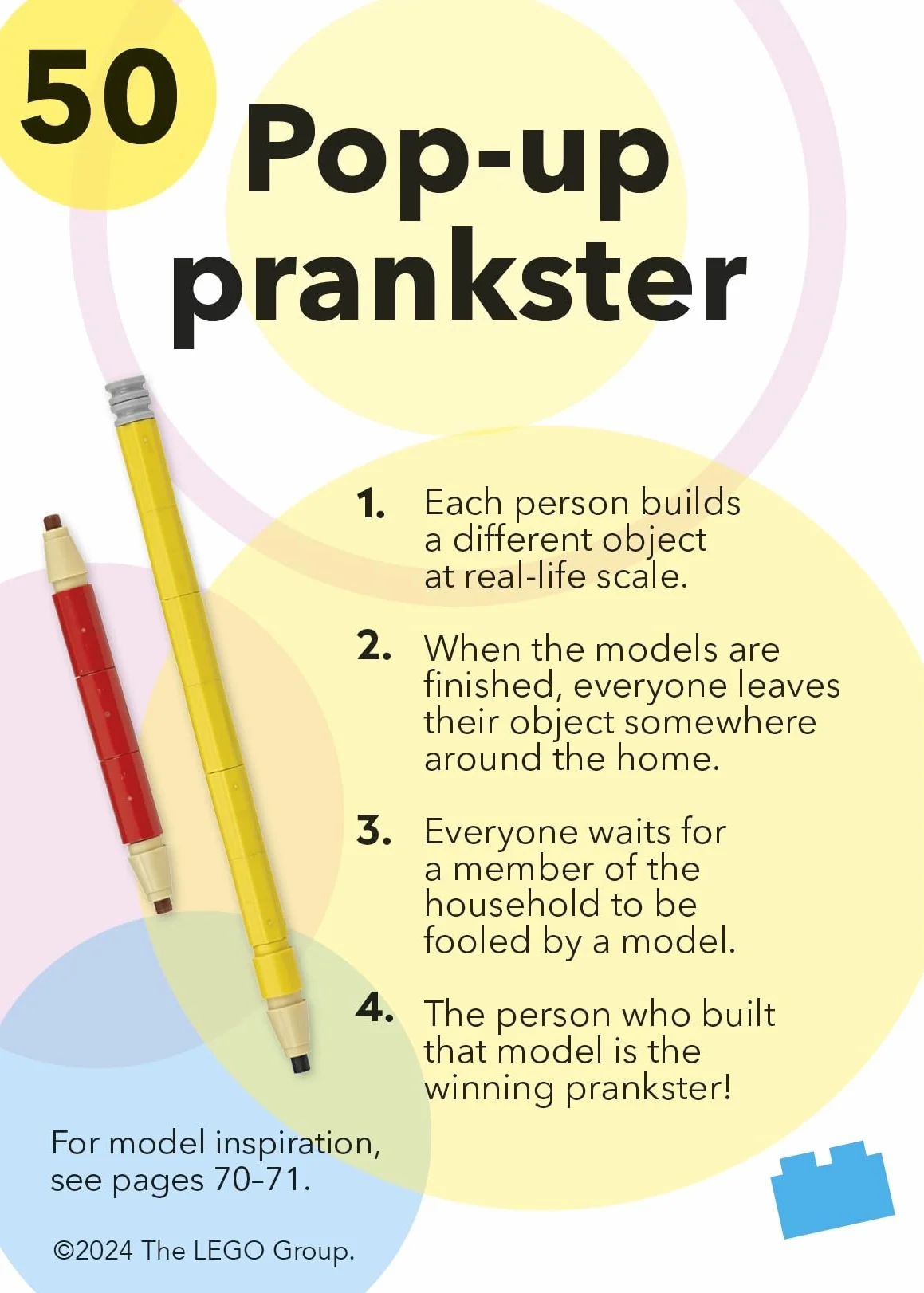LEGO Fun Family Challenges: 50 Boredom-Busting Ideas to Build and Play