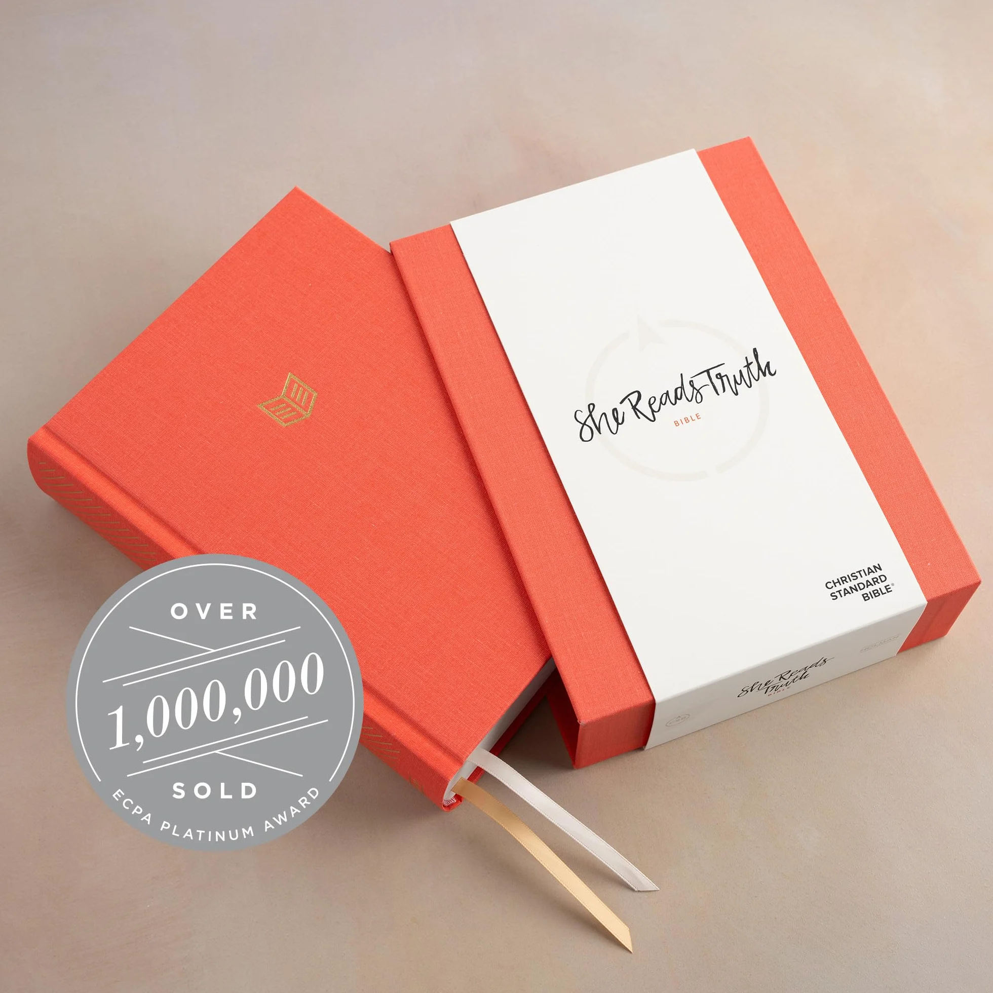 CSB She Reads Truth Bible, Poppy Linen: Notetaking Space, Devotionals, Reading Plans, Easy-To-Read Font
