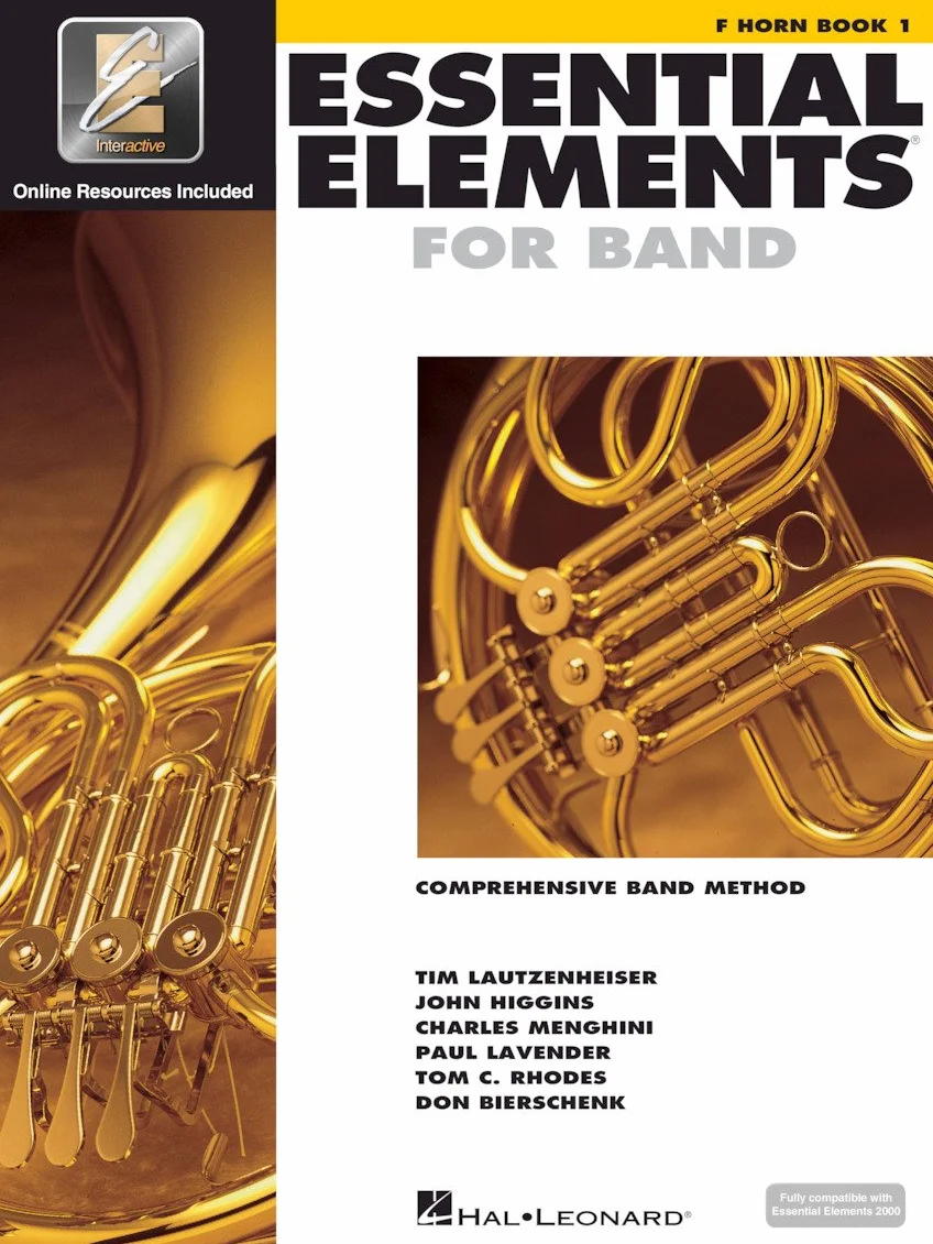 Essential Elements for Band Book 1 F Horn with EEi Online Recordings