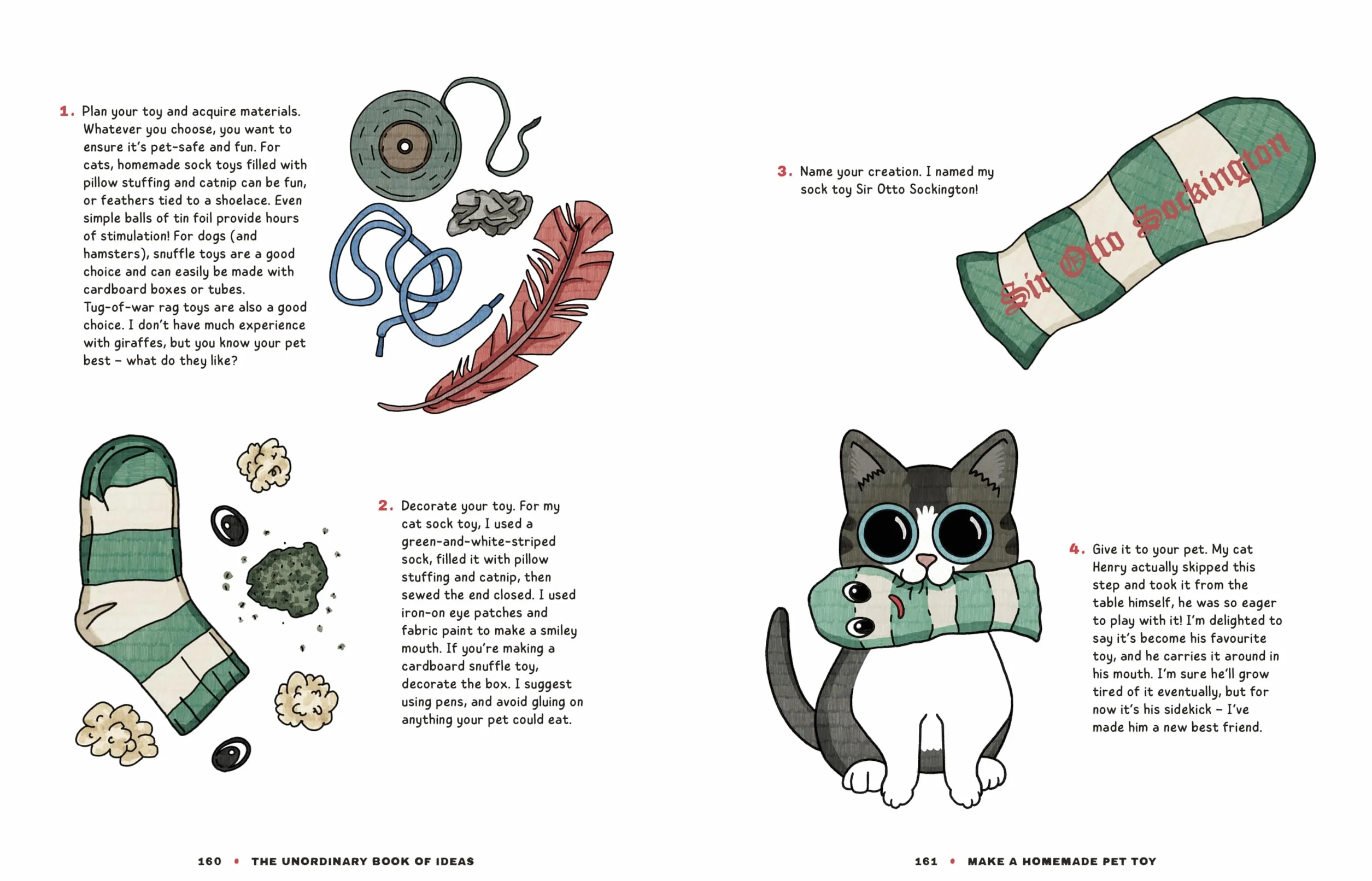The Unordinary Book of Ideas: Everywhen Projects For Rainy Days