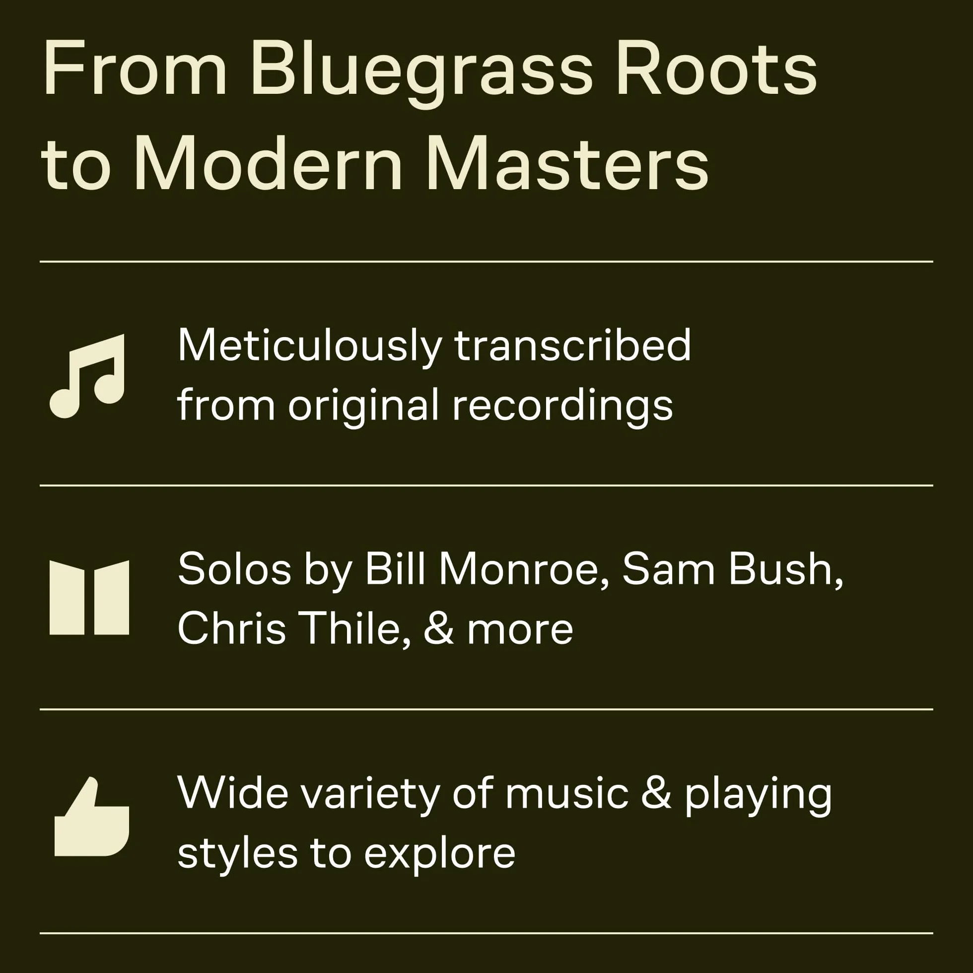 Masters of the Mandolin: 130 of the Greatest Bluegrass and Newgrass Solos
