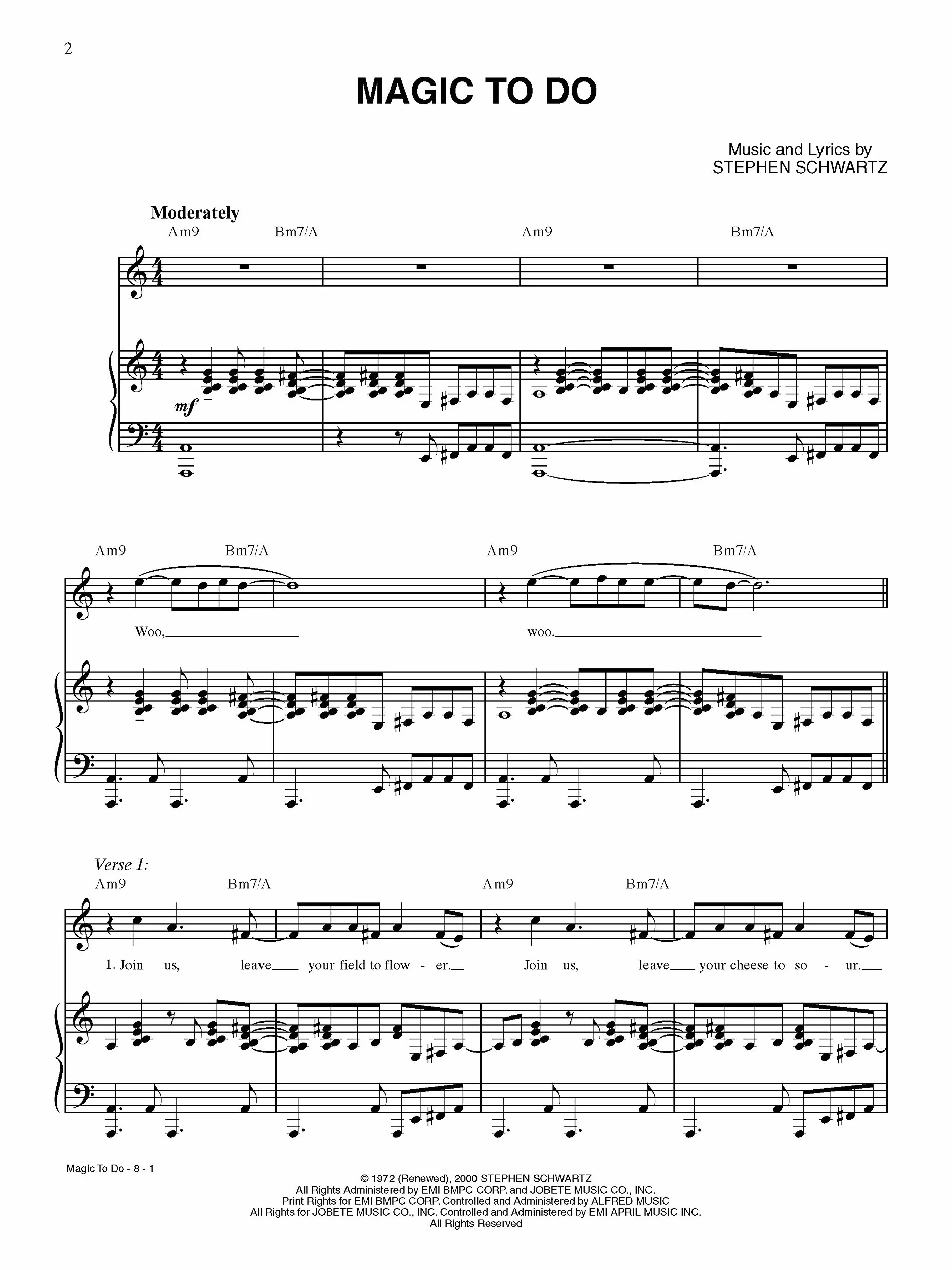 Pippin -- Sheet Music from the Broadway Musical: Piano/Vocal/Chords