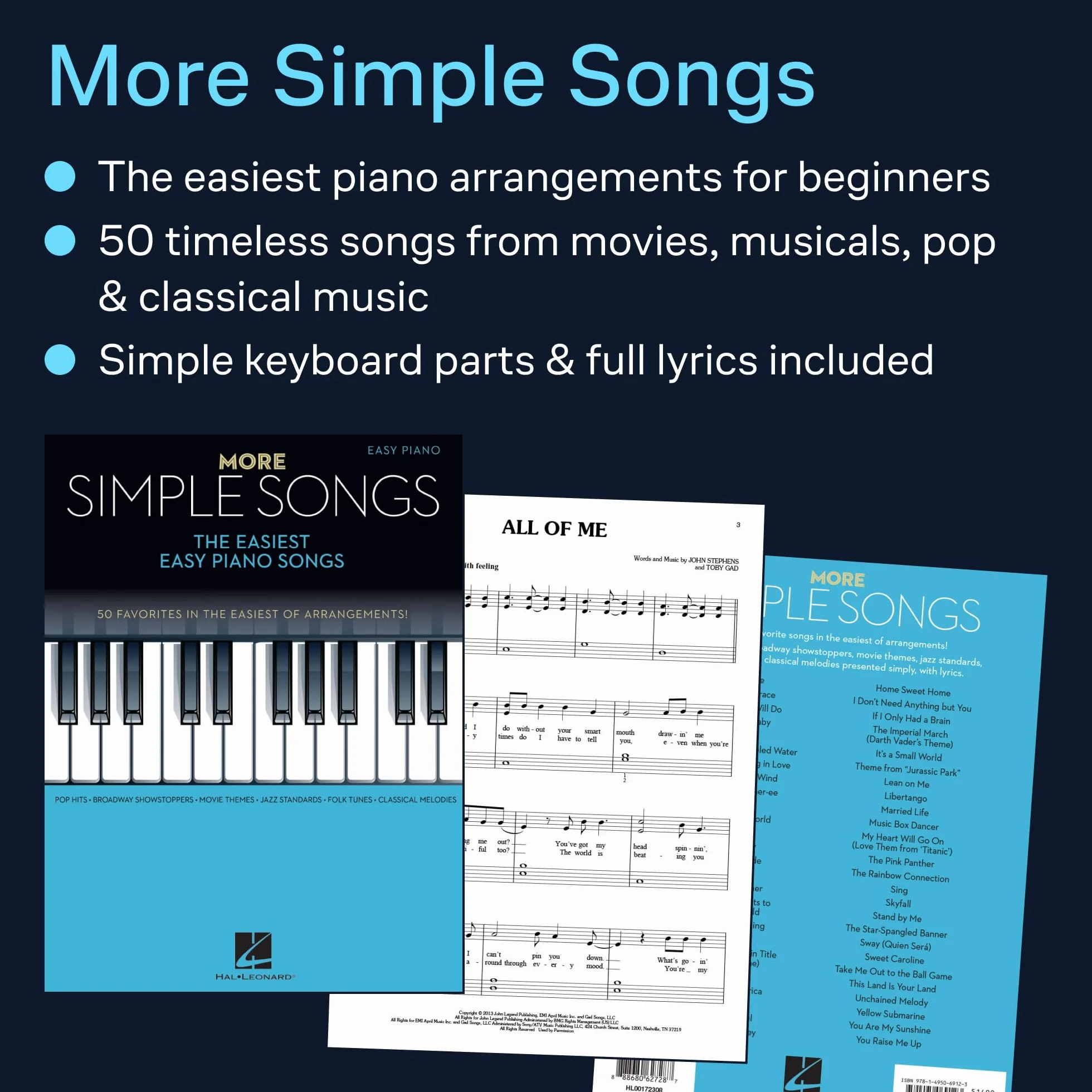 More Simple Songs - The Easiest Easy Piano Songs