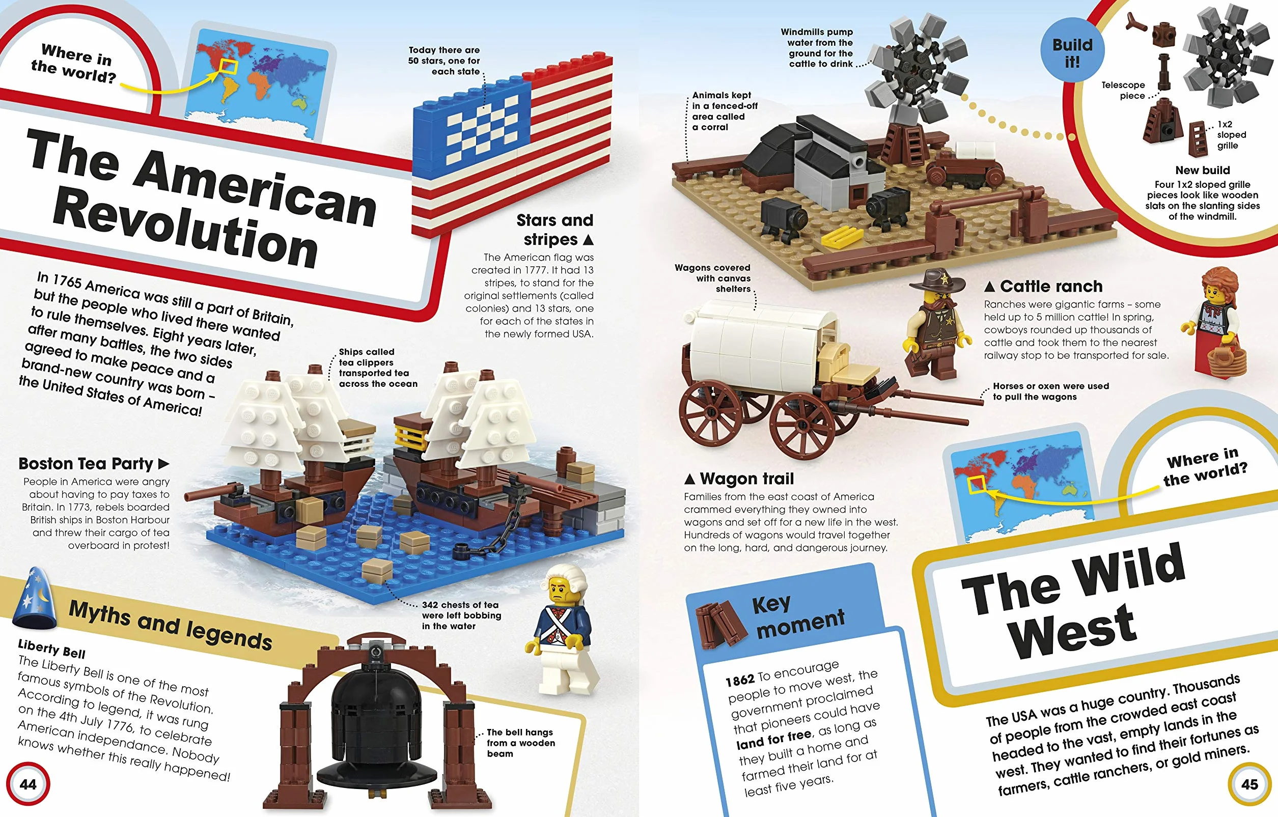 LEGO Epic History: Includes Four Exclusive LEGO Mini Models