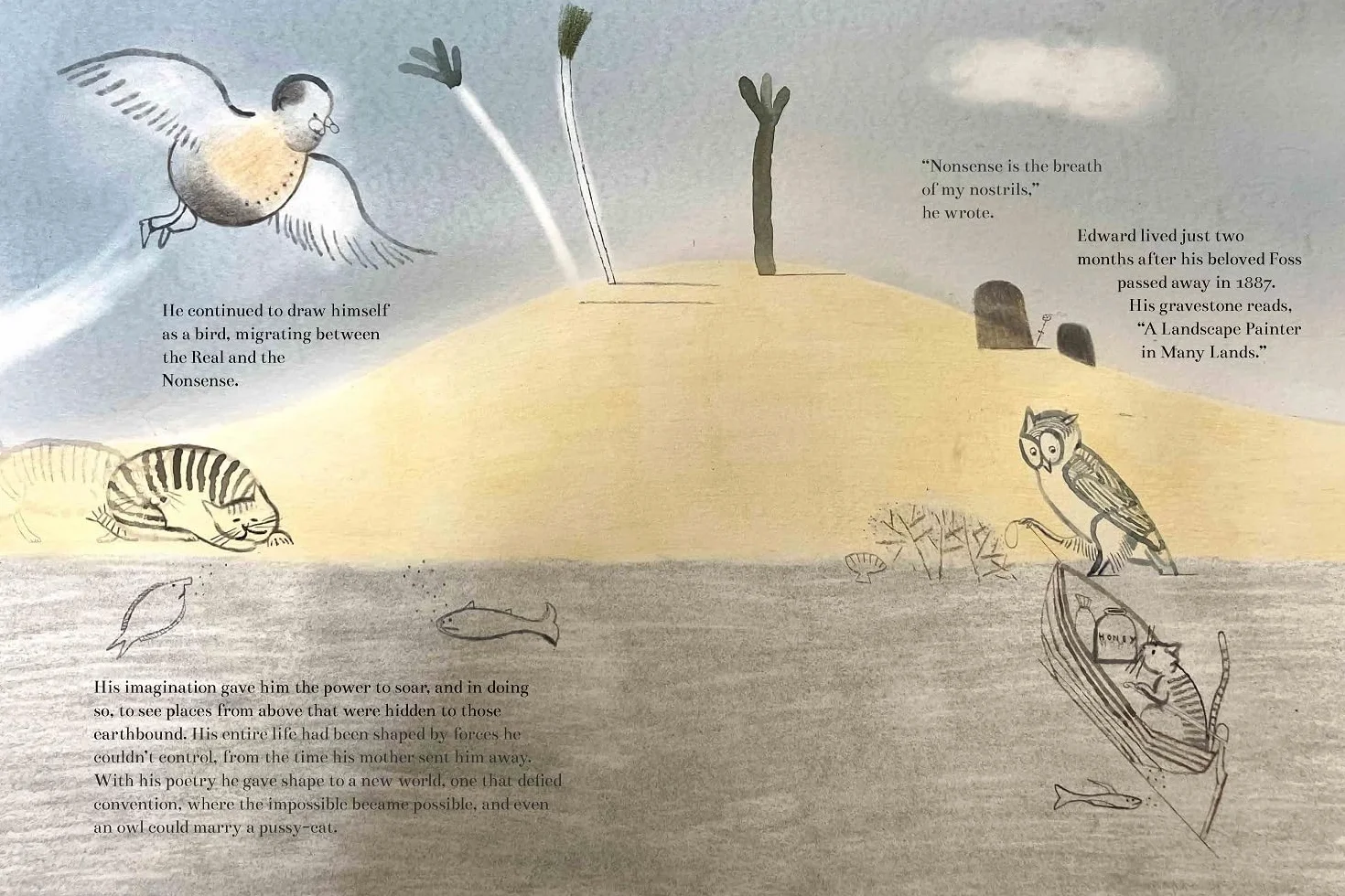 The Boy Who Became a Parrot: A Foolish Biography of Edward Lear, Who Invented Nonsense