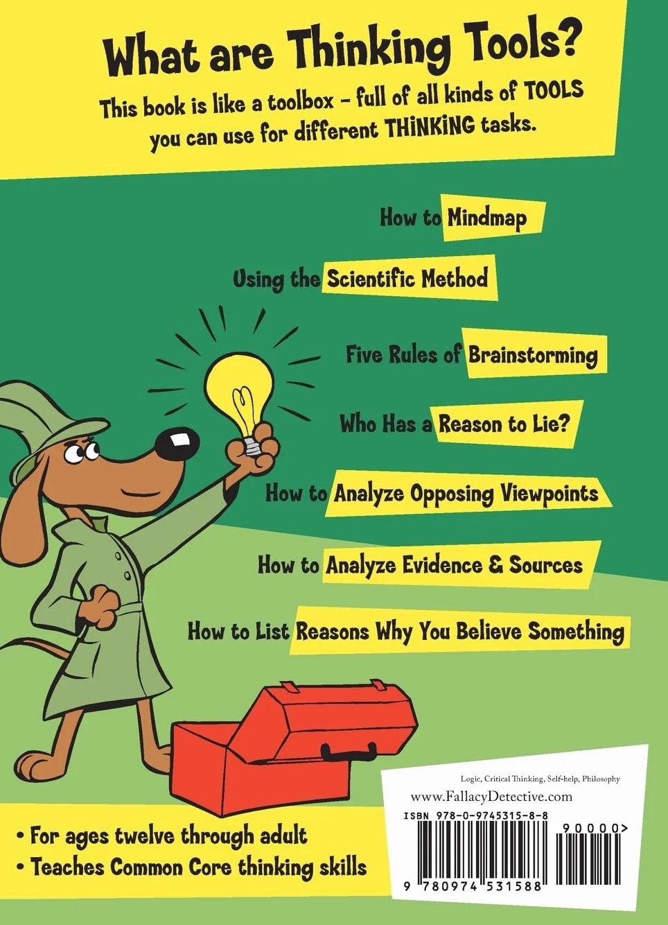 The Thinking Toolbox: Thirty-Five Lessons for Reasoning Skills
