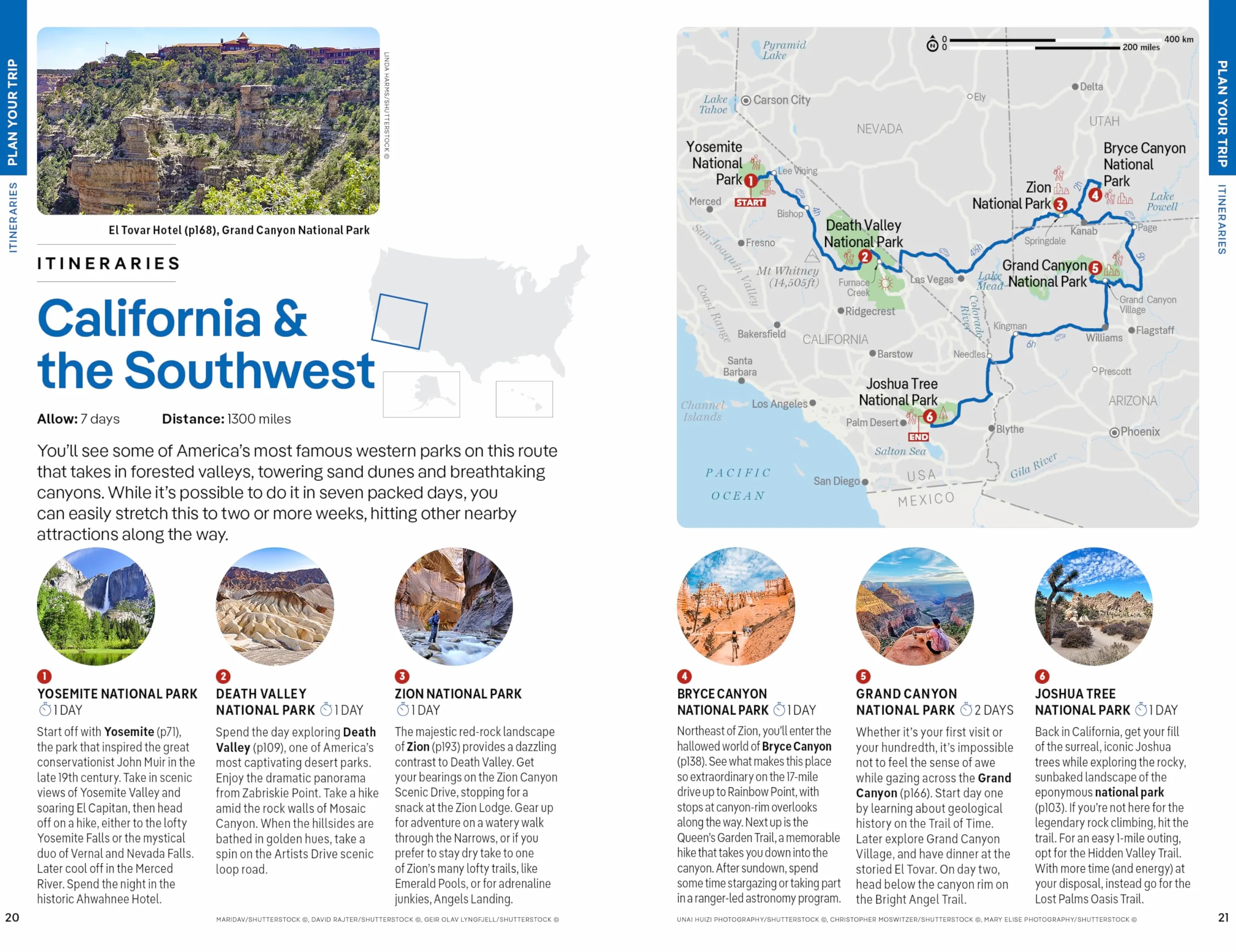 USA's National Parks 4ed -anglais-