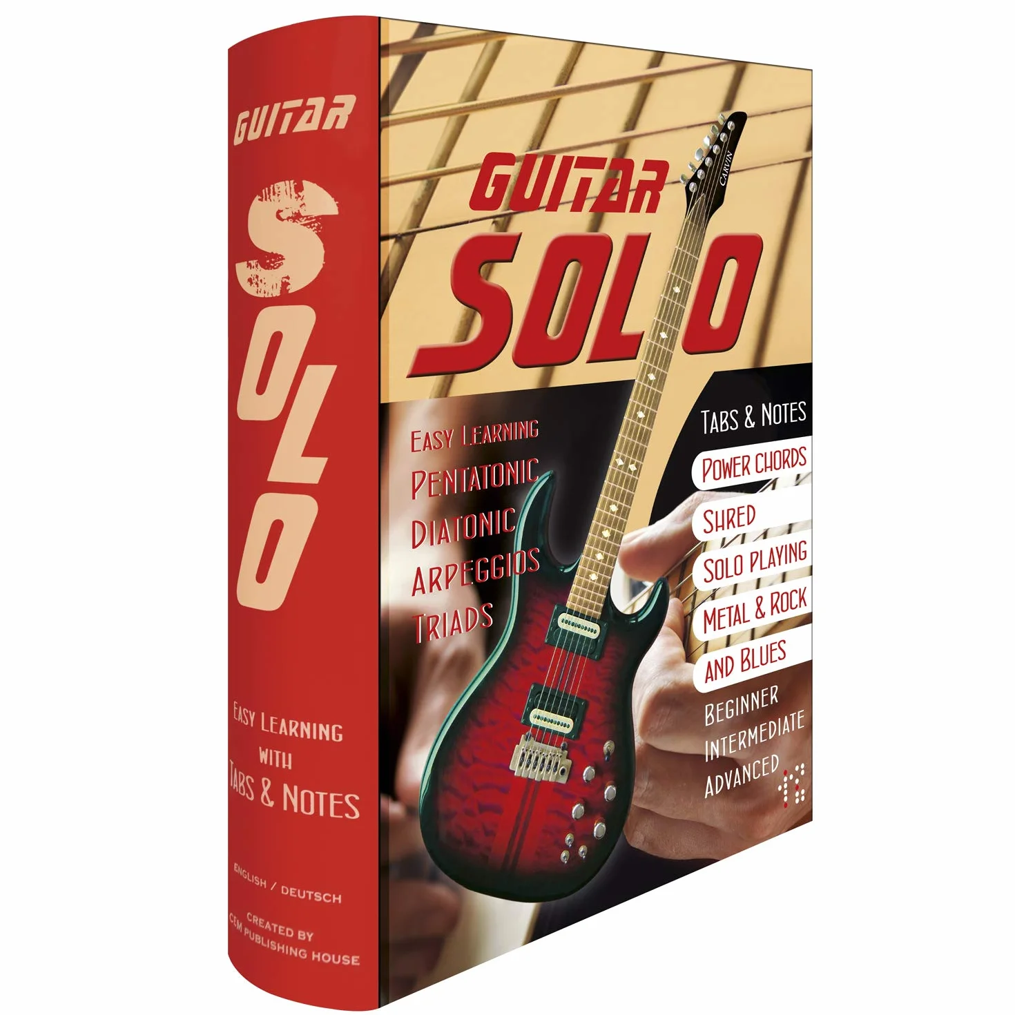 GUITAR SOLO 2.0 NEW EDITION: Musiklehrbuch mit Noten und Tabs auf 1100 Seiten DAS weltweit umfangreichste Gitarrenlehrbuch um Gitarrensolo spielen zu lernen. Jetzt mit Vorwort von Michael Angelo Batio