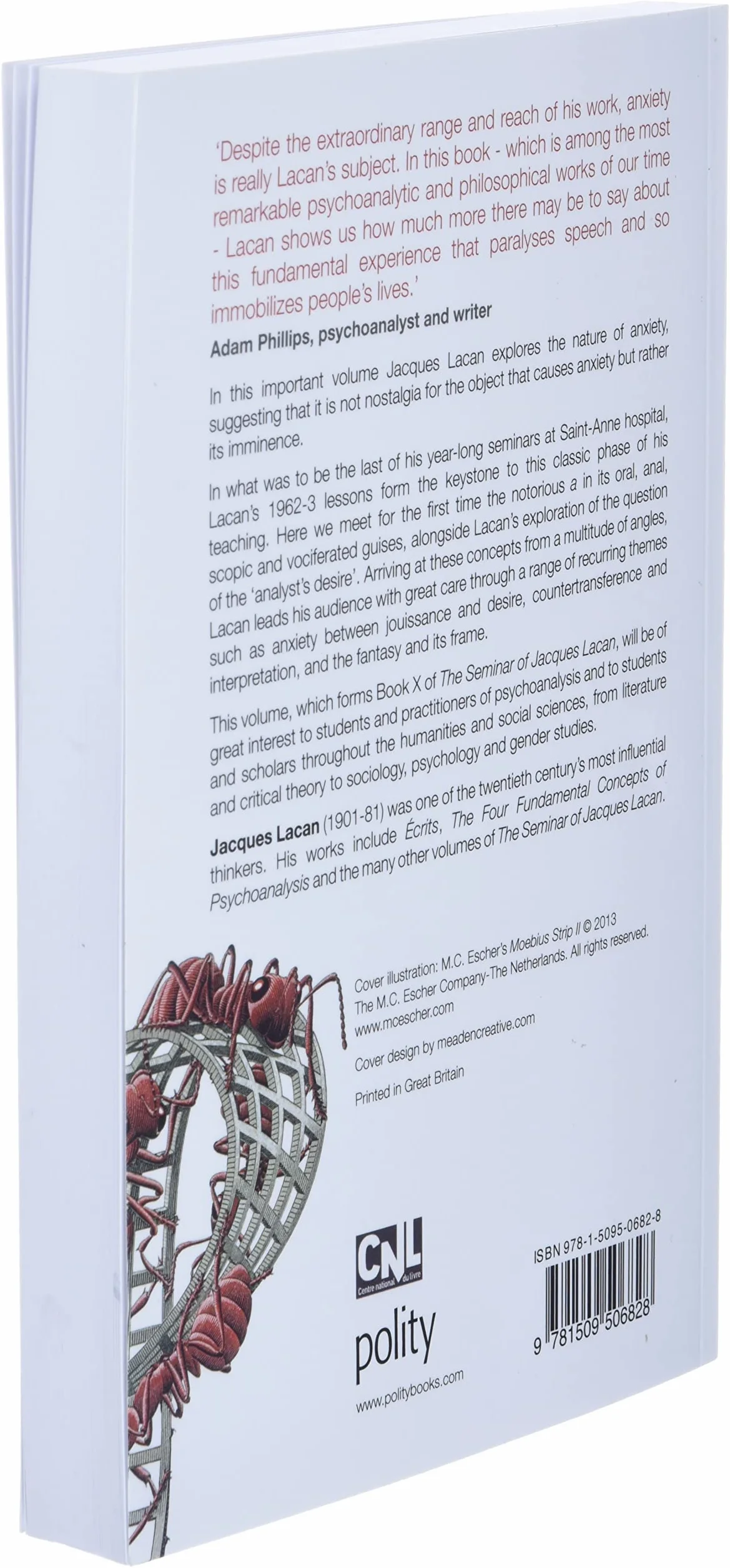 Anxiety: The Seminar of Jacques Lacan, Book X