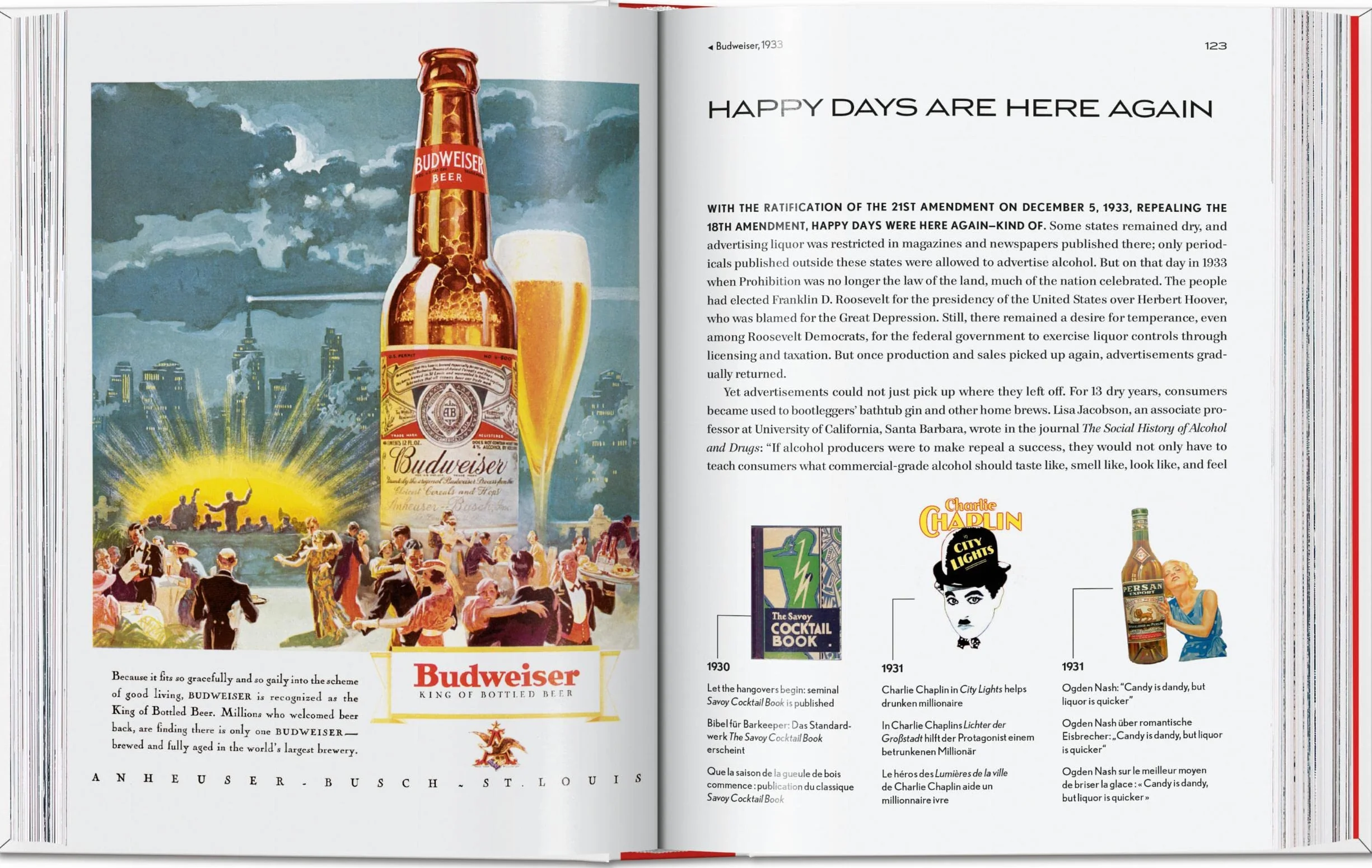 Alcohol & Tobacco: 100 years of stimulating ads: 45th Ed.
