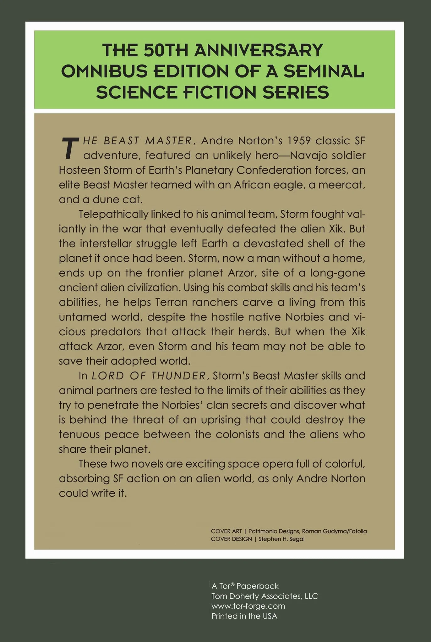 Beast Master's Planet: Omnibus of Beast Master and Lord of Thunder: 1