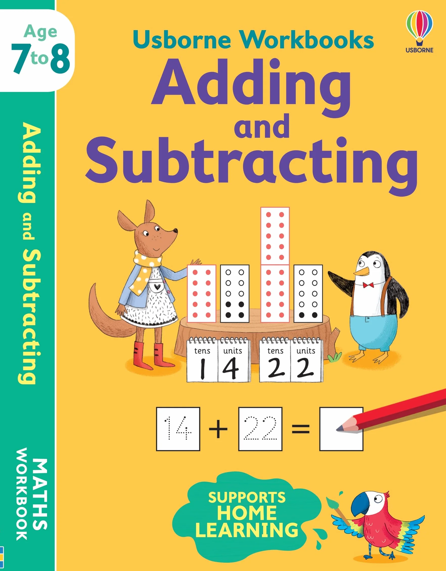 Usborne Workbooks Adding and Subtracting 7-8: 1