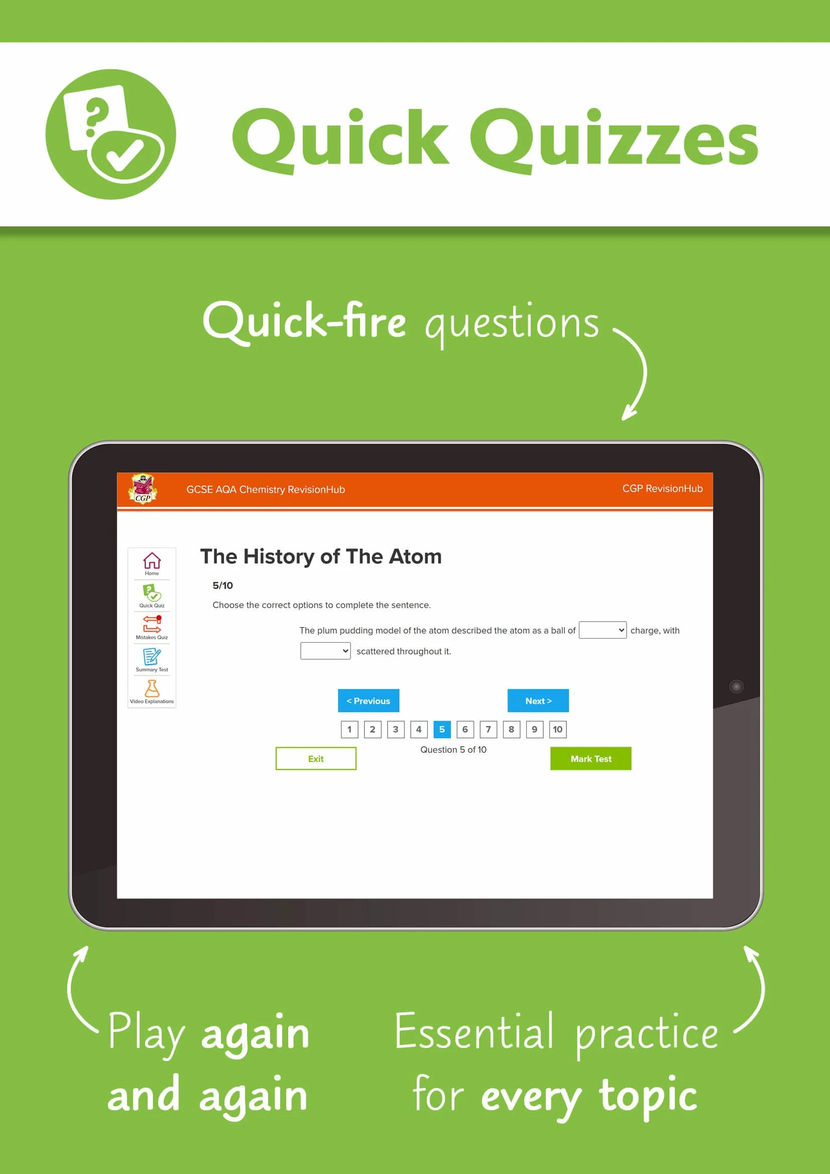 GCSE Physics AQA Complete Revision & Practice with CGP RevisionHub