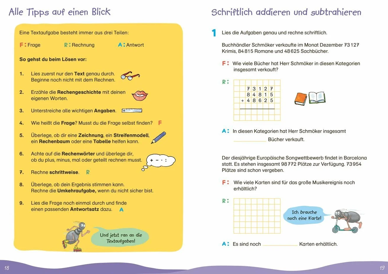 Fit für Textaufgaben 4. Klasse. Mein Übungsheft: Textaufgaben sicher lösen