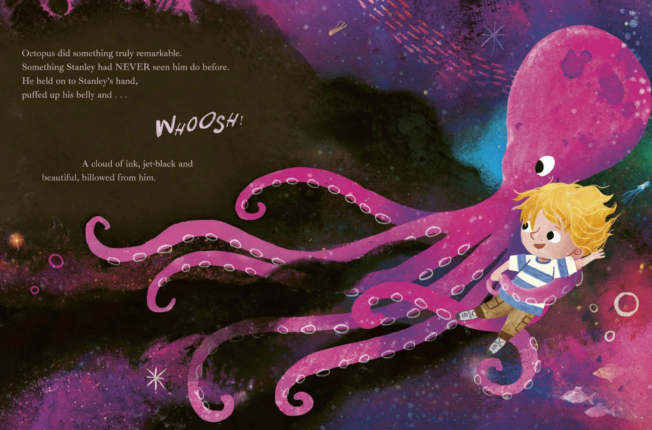 The Boy and the Octopus: A beautifully illustrated story about overcoming bullying, perfect for children experiencing first-time-feelings