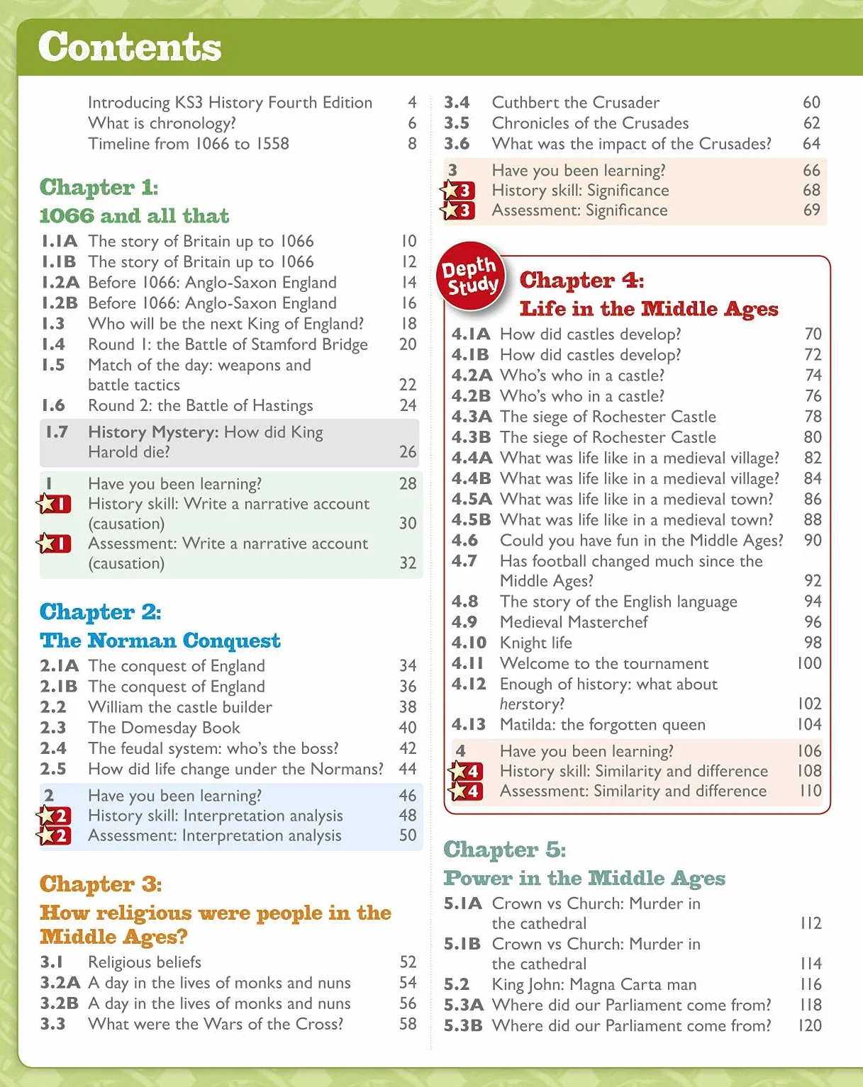 KS3 History Fourth Edition: Invasion, Plague and Murder: Britain 1066–1509 Student Book