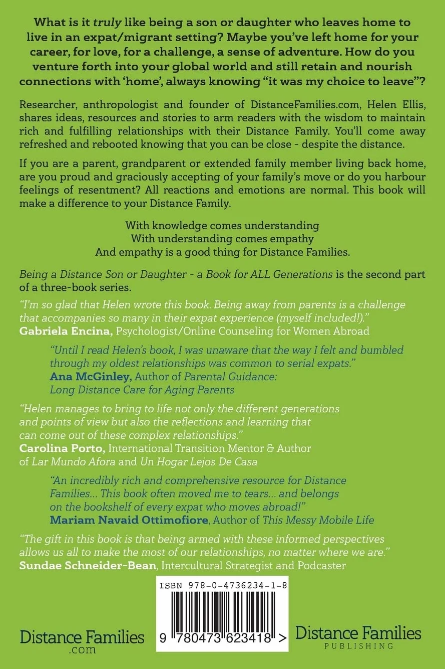 Being a Distance Son or Daughter: A Book for ALL Generations