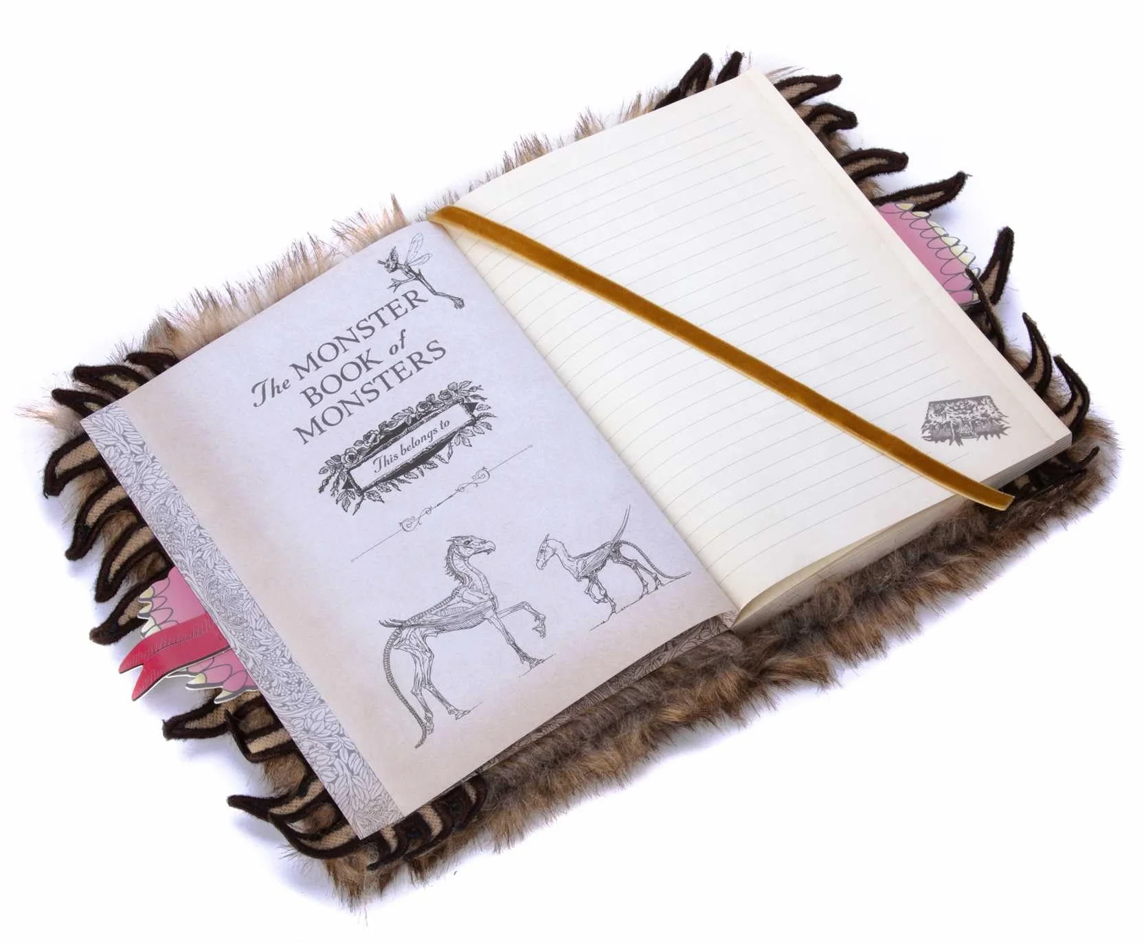 Harry Potter: Monster Book of Monsters Plush Journal