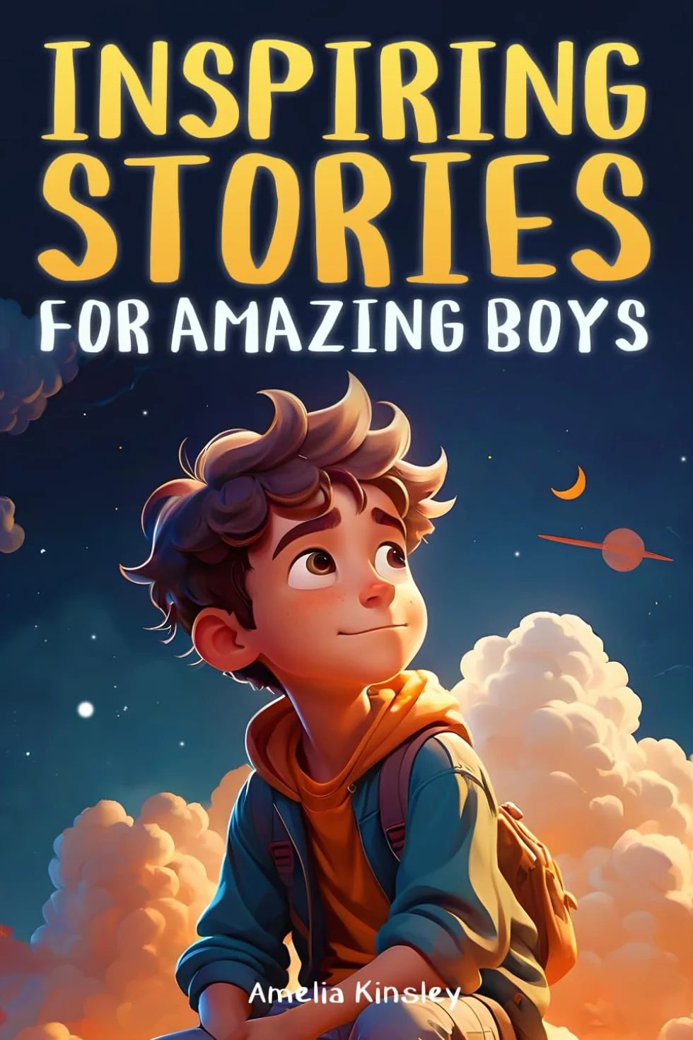 Inspiring Stories for Amazing Boys: Motivational Book About Self-Confidence, Friendship and Courage