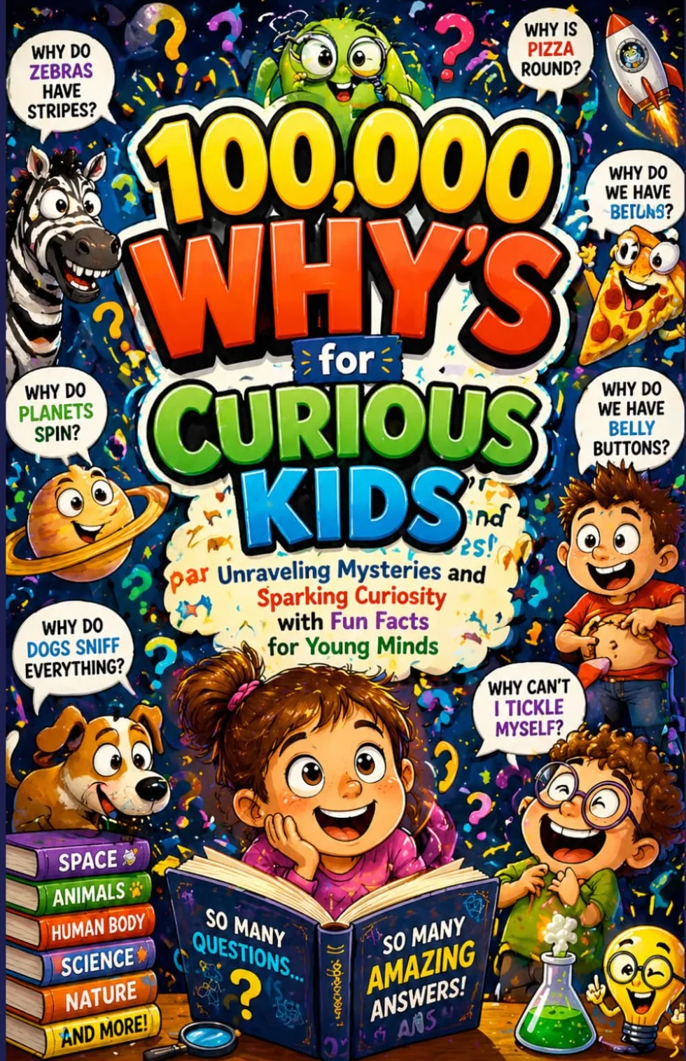 100000 Why's for Curious Kids: Unraveling Mysteries and Sparking Curiosity with Fun Facts for Young Minds