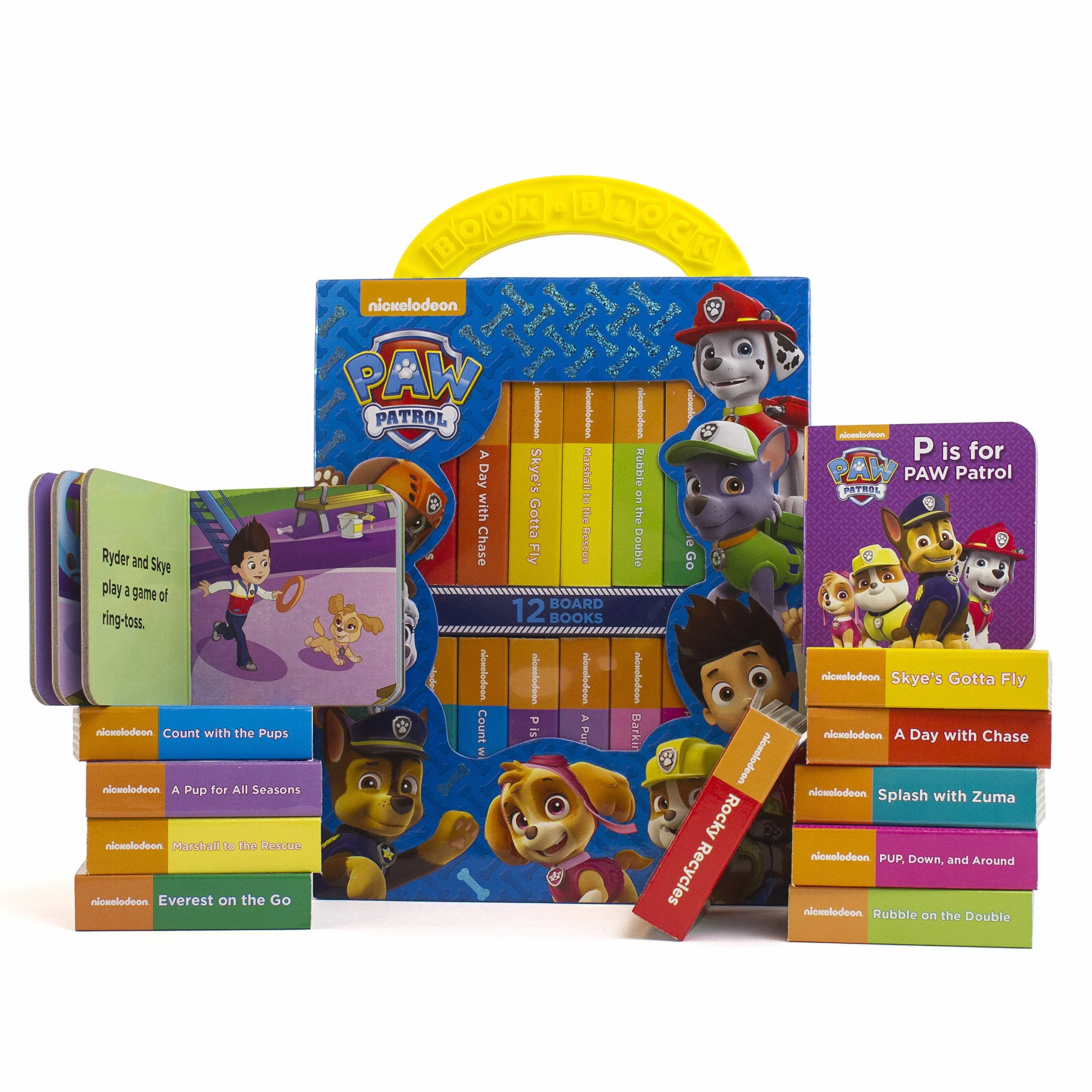 Nickelodeon Paw Patrol: 12 Board Books