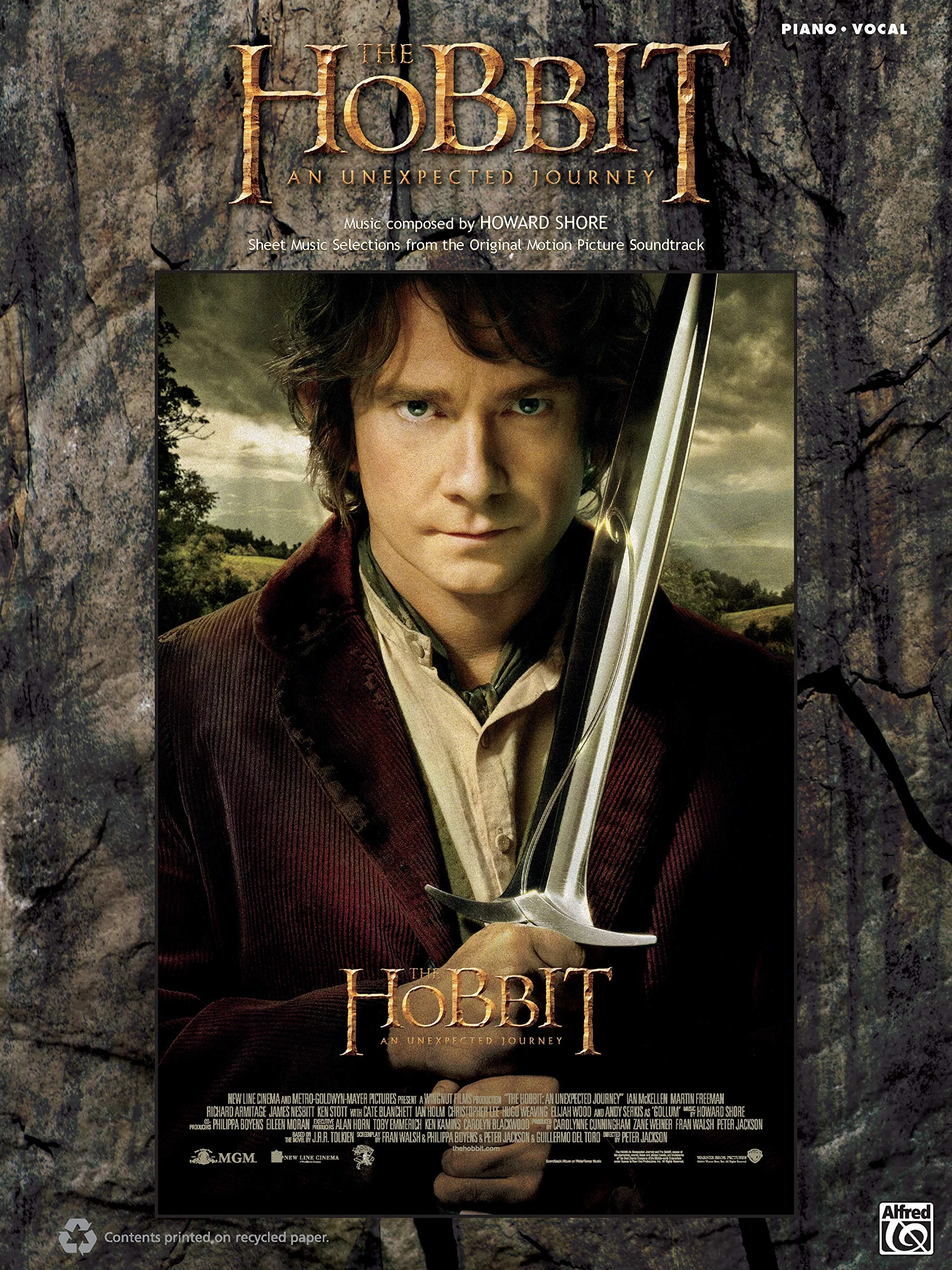 The Hobbit: An Unexpected Journey Sheet Music for Piano/Vocal