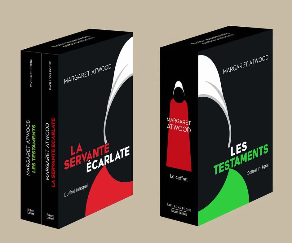 Coffret collector : La Servante écarlate & Les Testaments: Coffret en 2 volumes, avec 1 affiche et 6 cartes postales