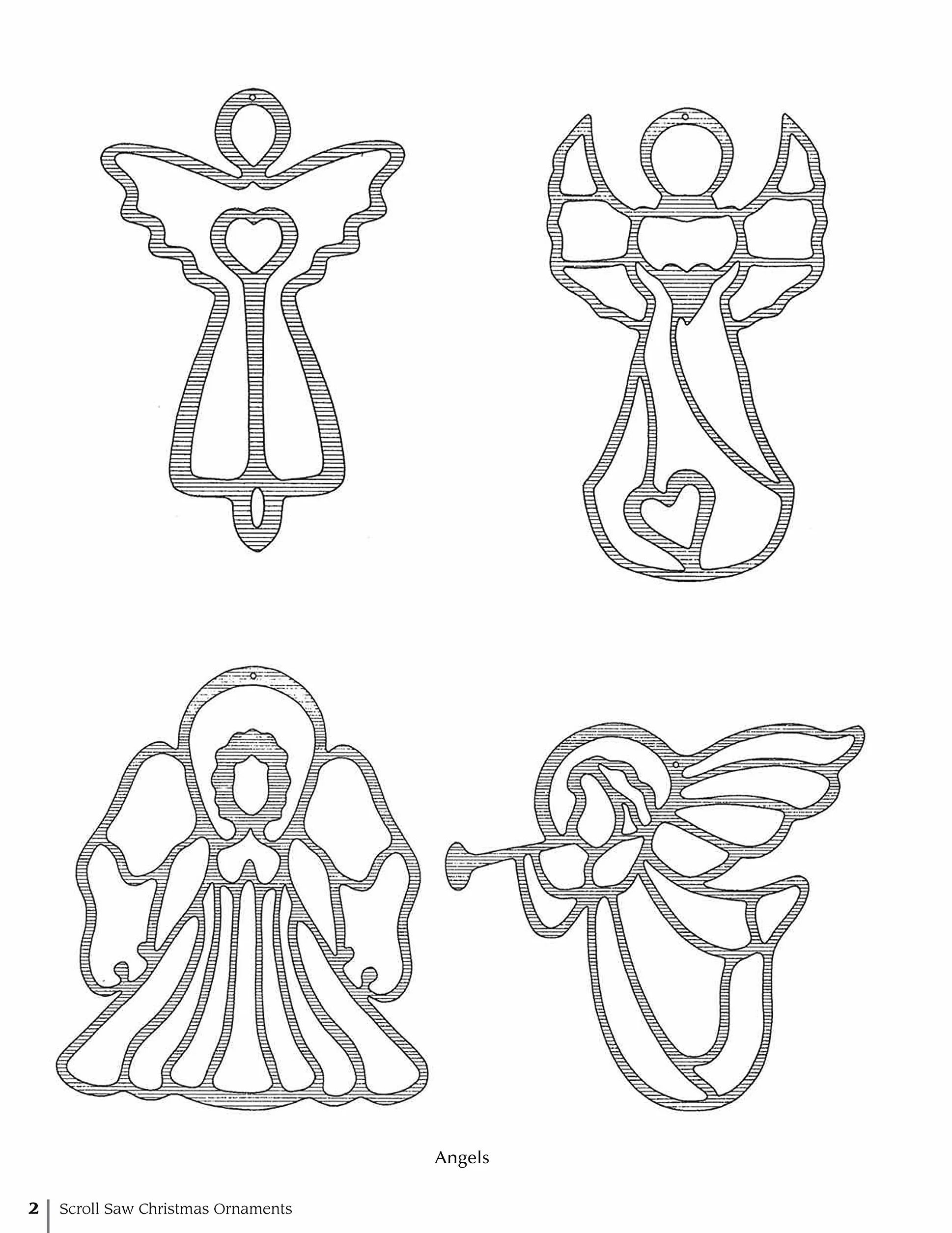 Scroll Saw Christmas Ornaments: More Than 200 Patterns
