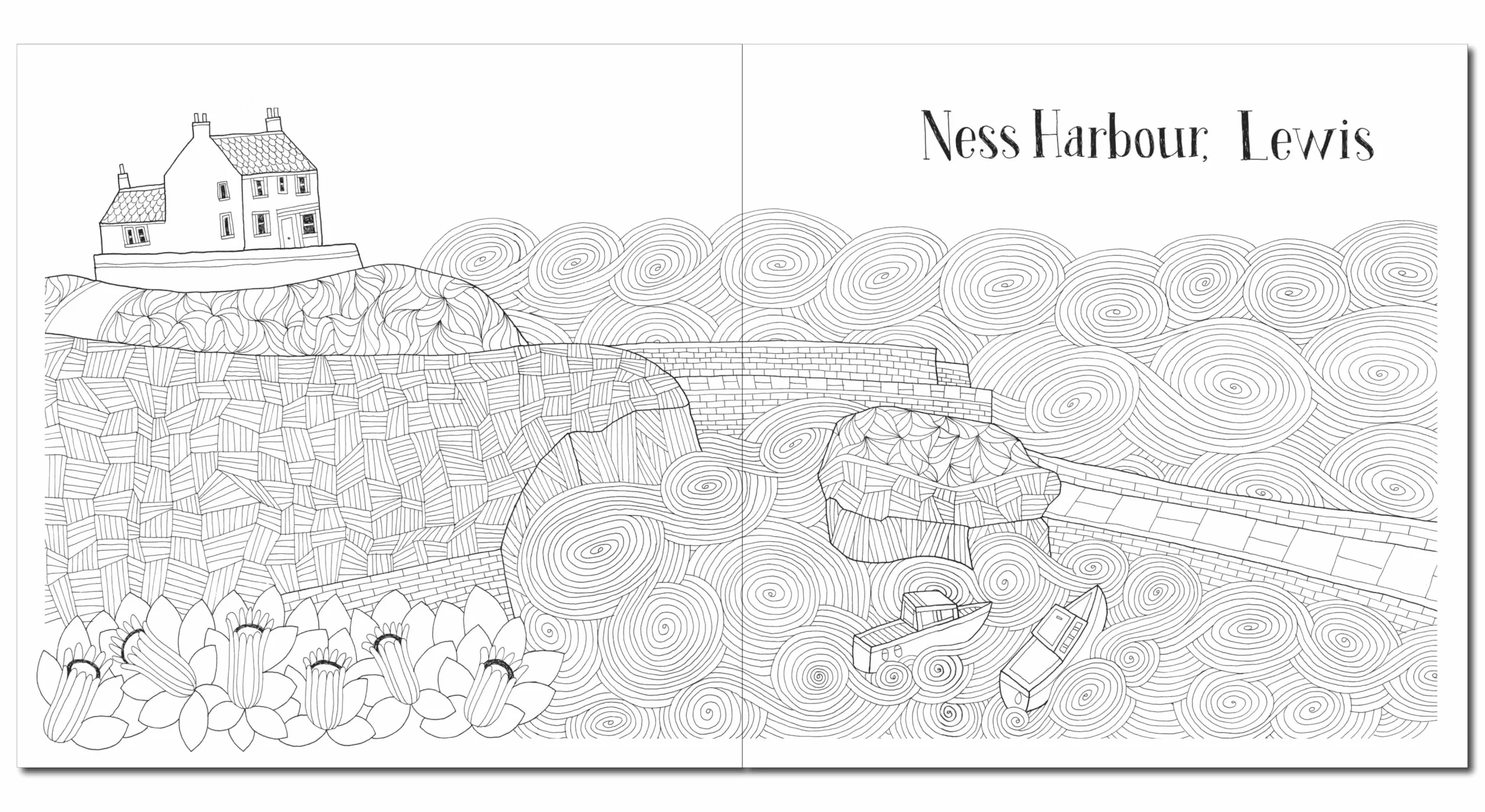 The Scottish Islands Colouring Book