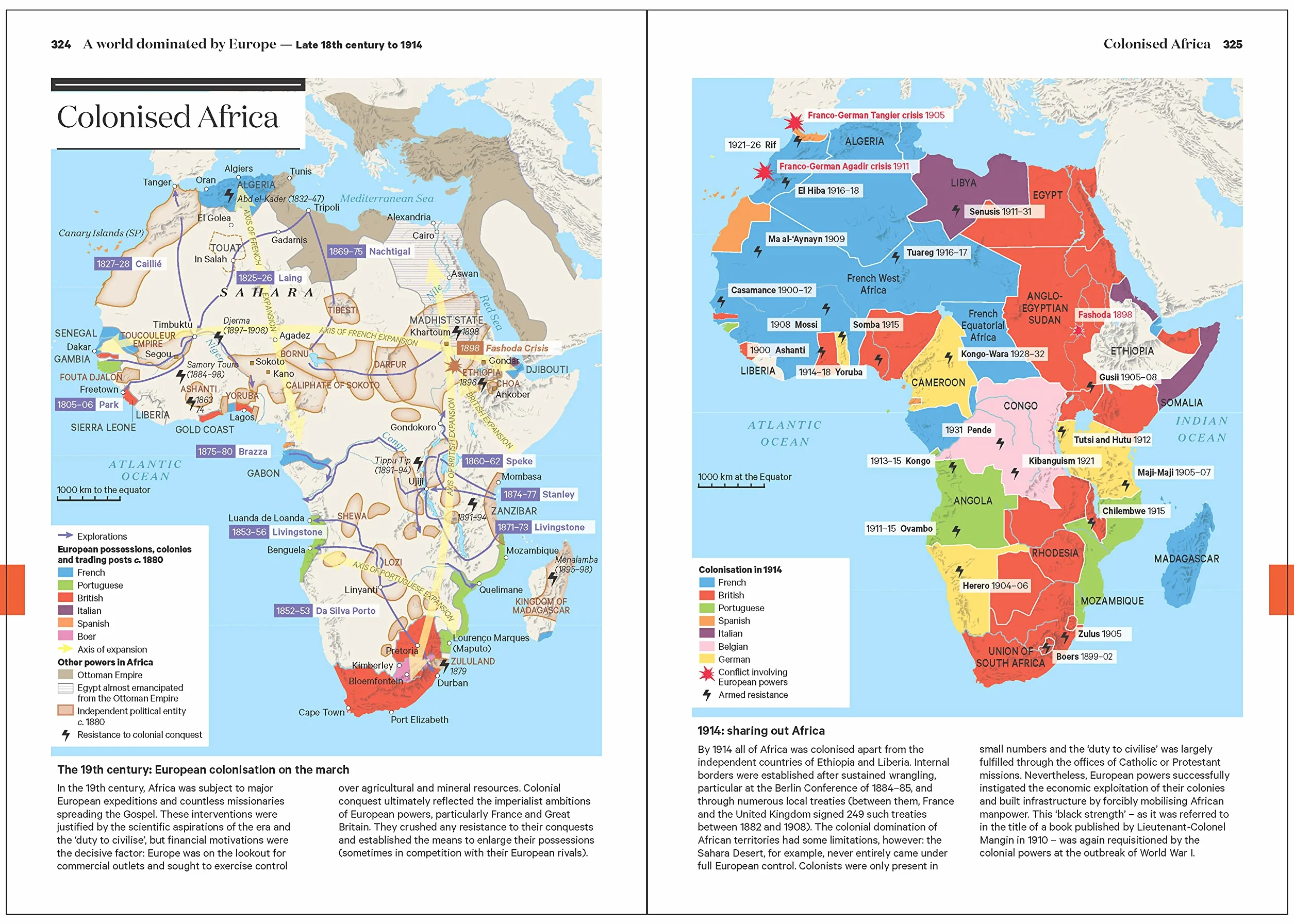 A History of the World in 500 Maps /anglais