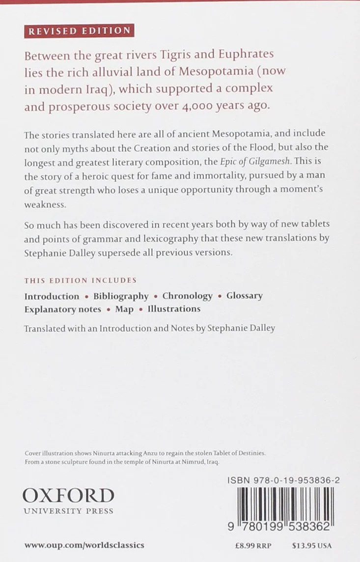Myths from mesopotamia: Creation, the Flood, Gilgamesh, and Others