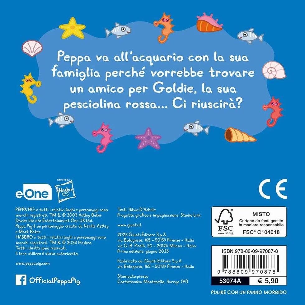 L'acquario. Peppa Pig. Ediz. a colori
