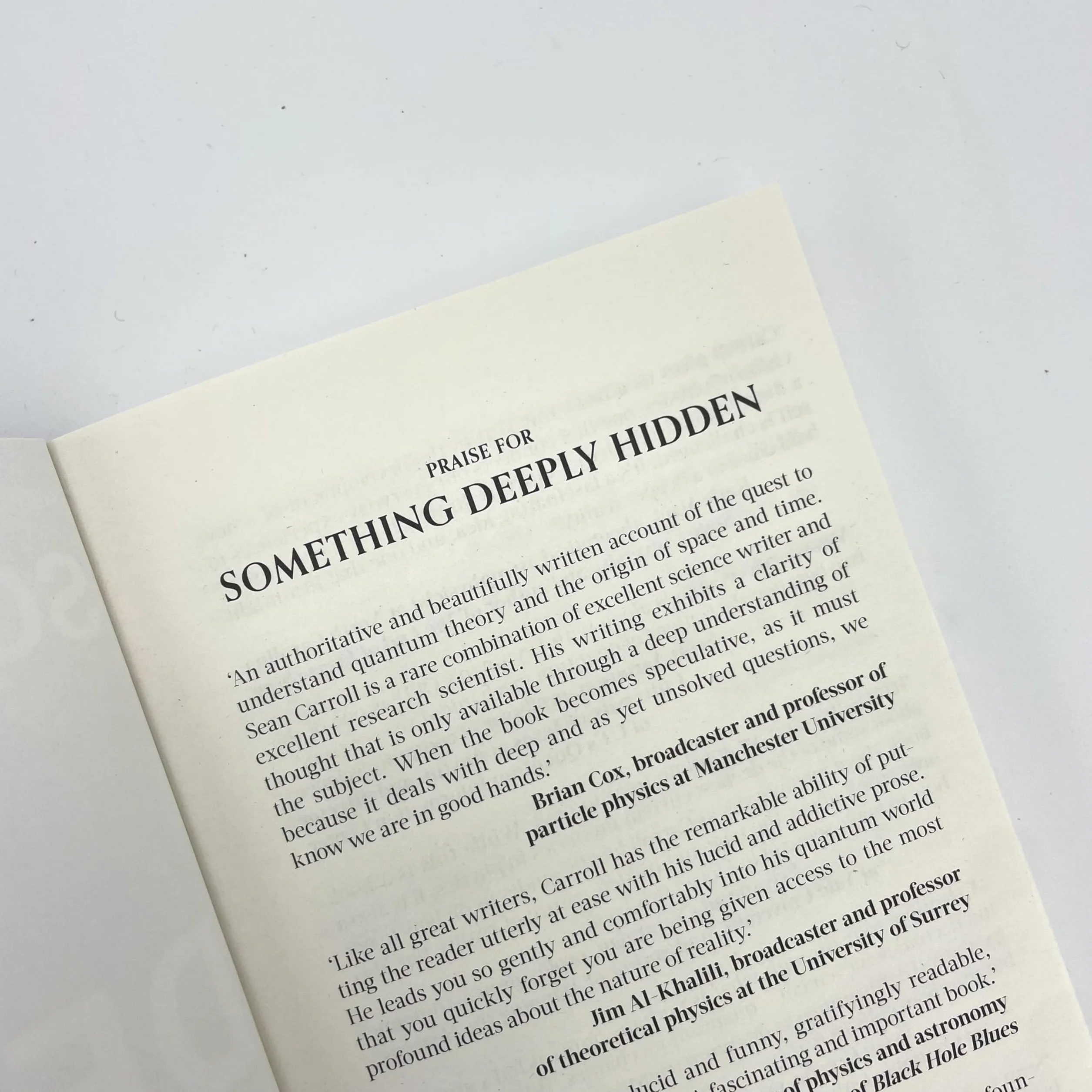Something Deeply Hidden: Quantum Worlds and the Emergence of Spacetime
