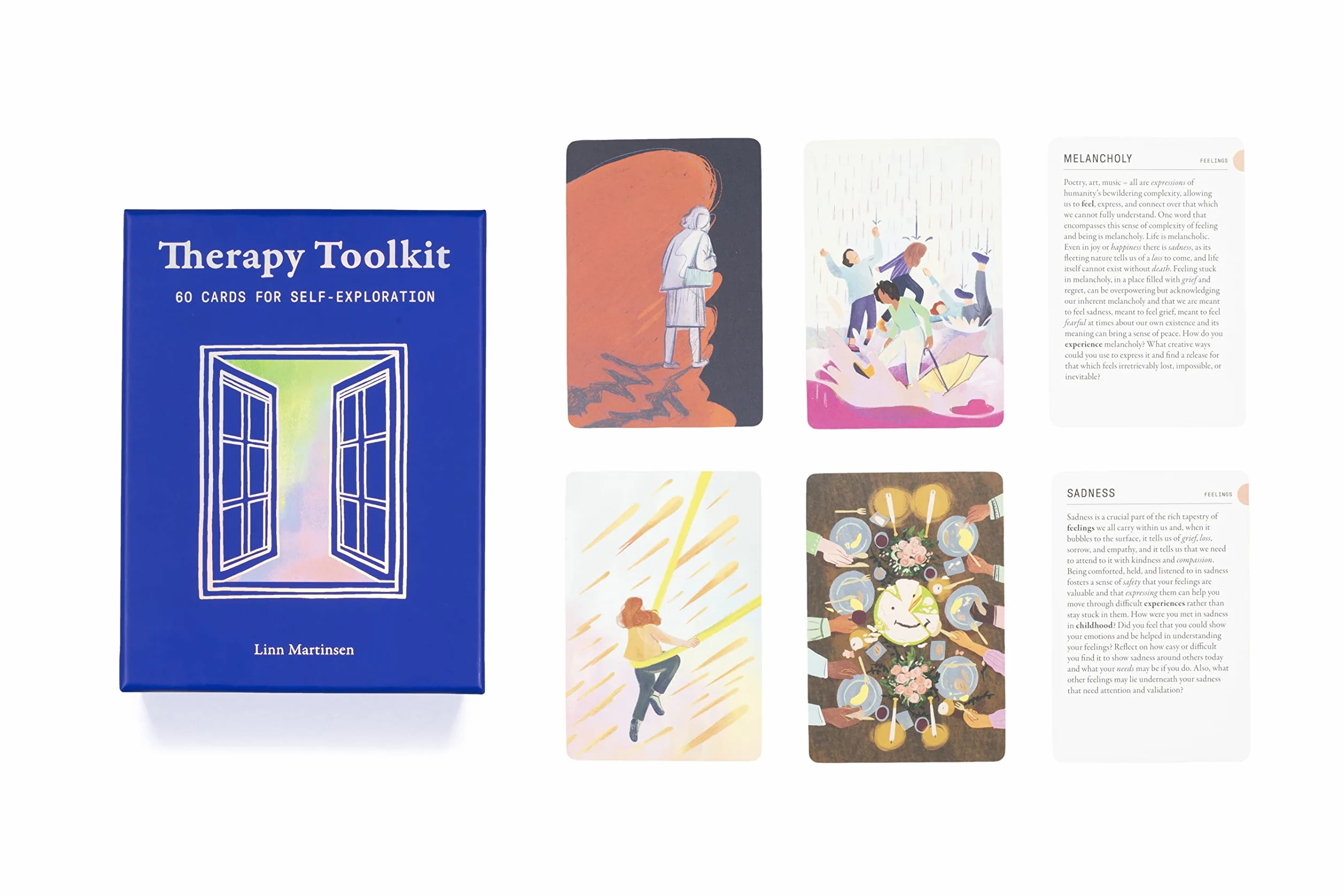 Therapy Toolkit /anglais: Sixty Cards for Self-Exploration