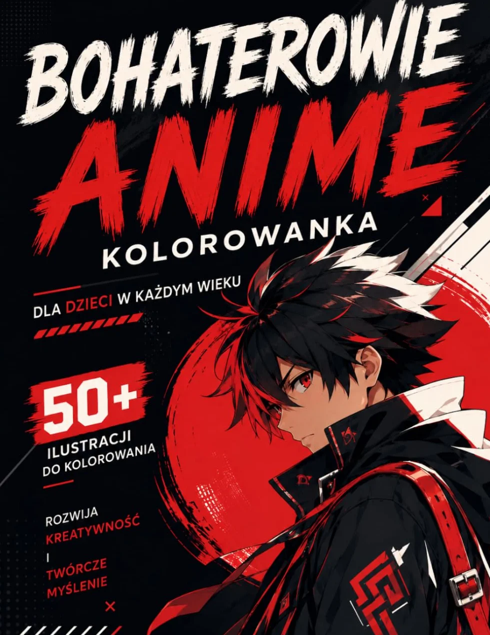 Anime Heroes – Kolorowanka dla dzieci w każdym wieku: Zabawa i ekscytujące przygody z bohaterami w stylu anime | Pobudza wyobraźnię, kreatywność i zainteresowanie kulturą japońską