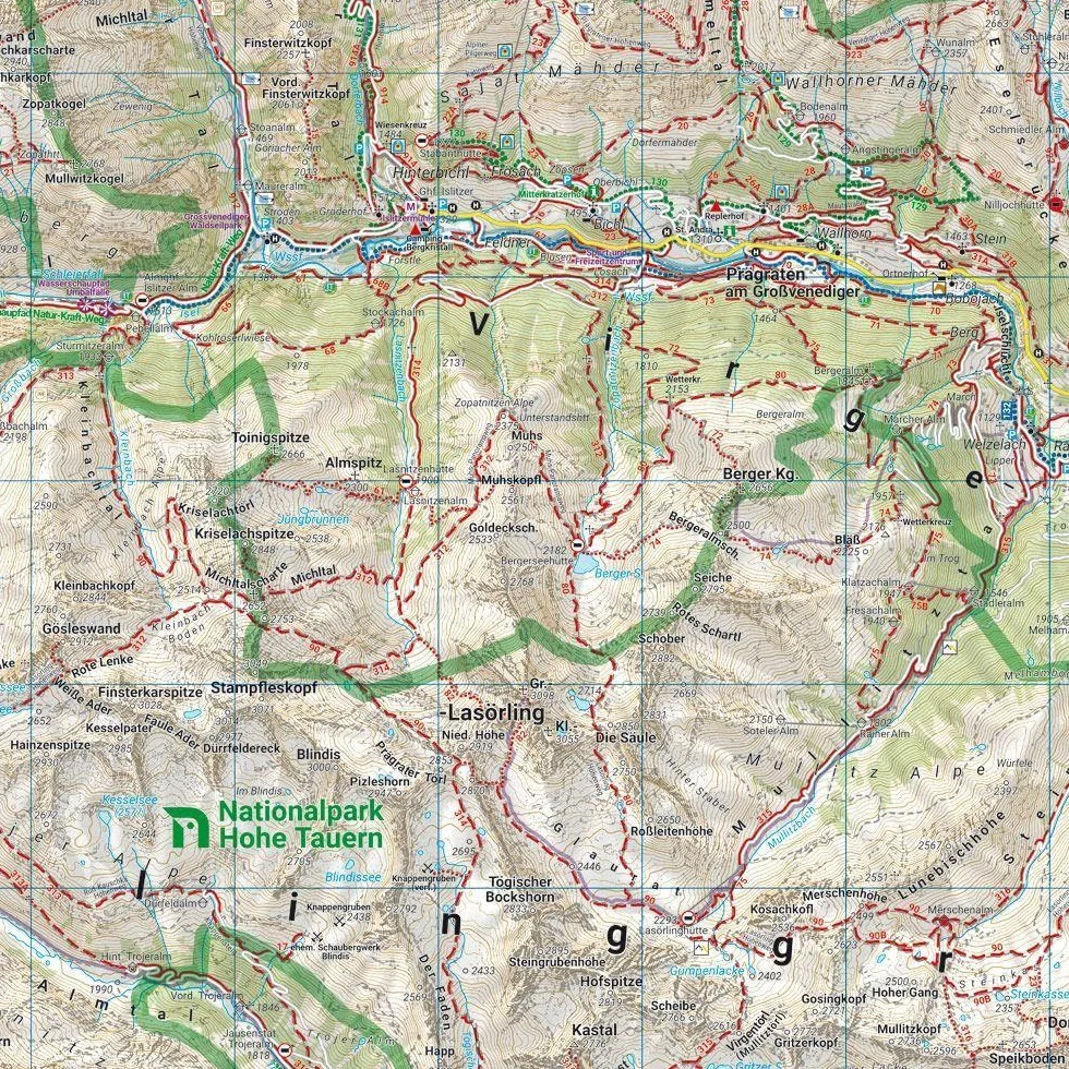 Matrei Defereggen 1:50.000: mit APP, wasserfest und reißfest: WK 123