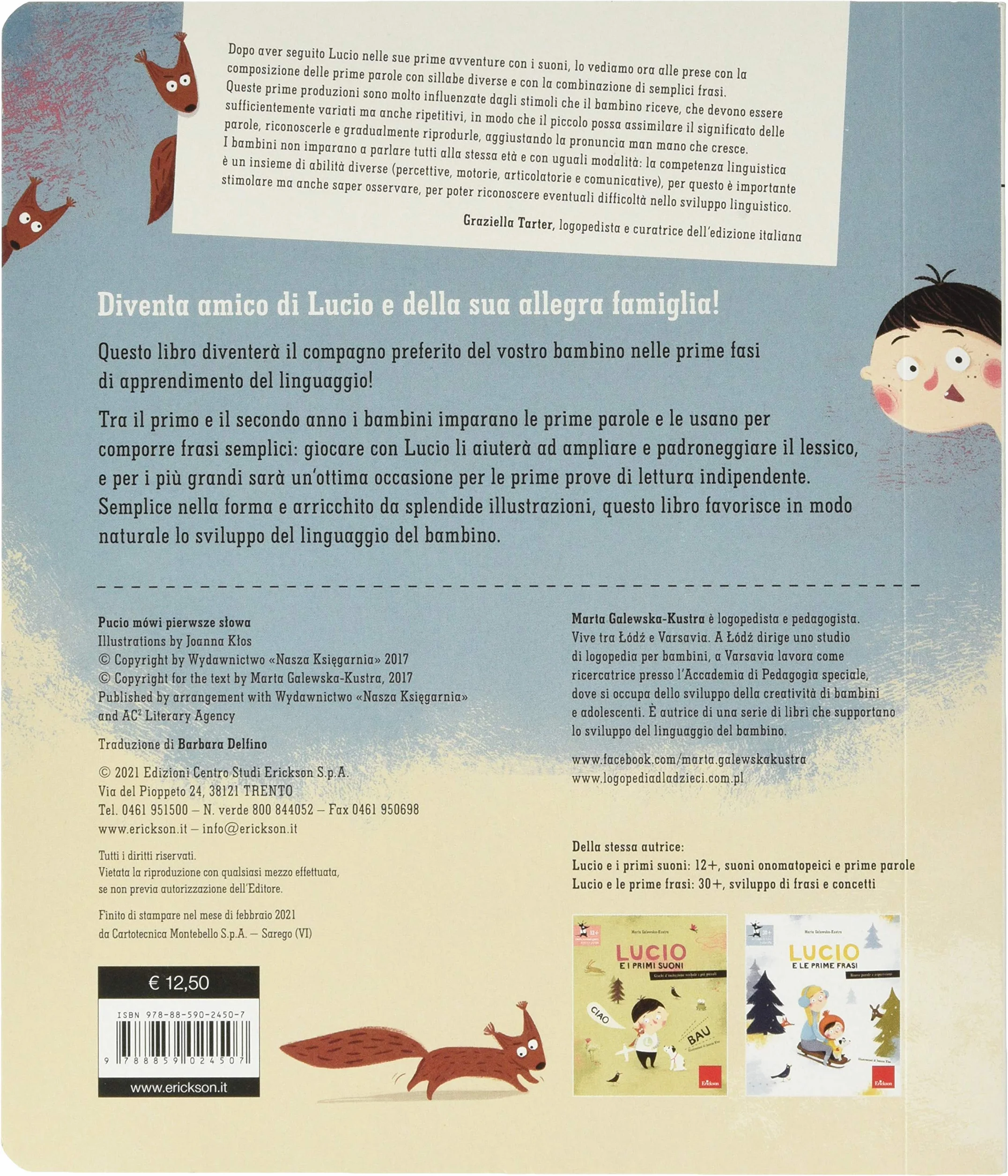 Lucio e le prime parole. Attività per stimolare la produzione del linguaggio