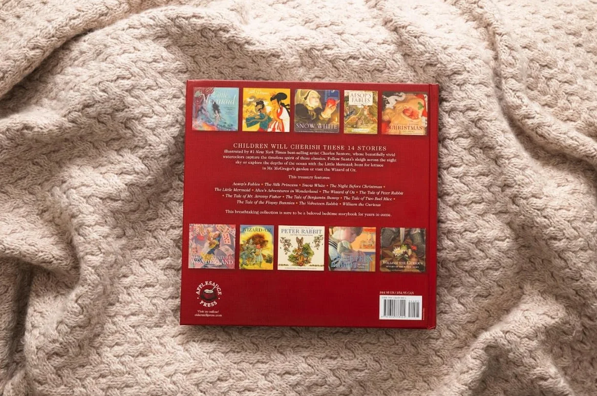 The Illustrated Treasury of Classic Children's Stories: Featuring 14 Classic Children's Books Illustrated by Charles Santore, Acclaimed Illustrator