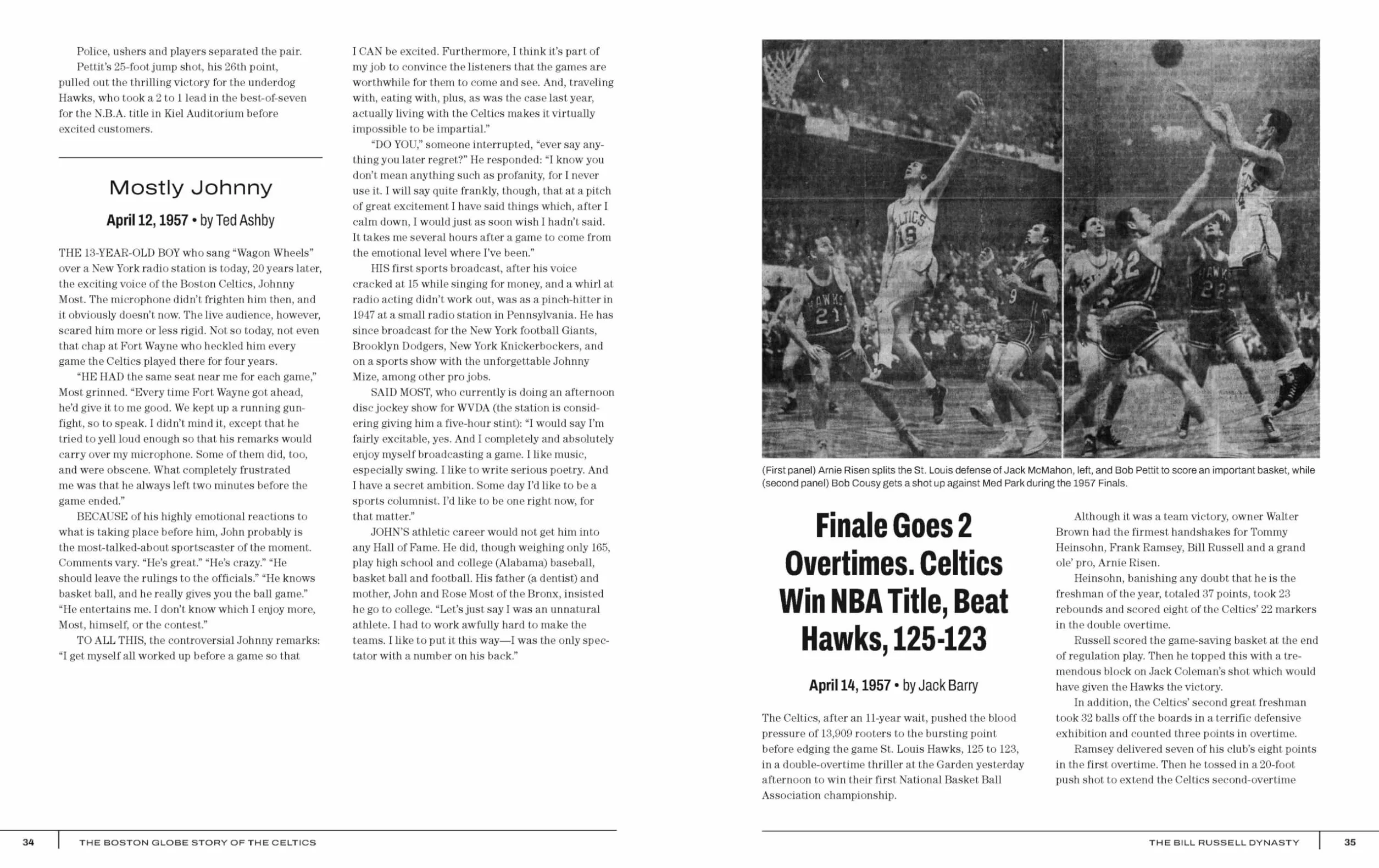 The Boston Globe Story of the Celtics: 1946-Present: The Inside Stories and Acclaimed Reporting on the Nba's Banner Franchise