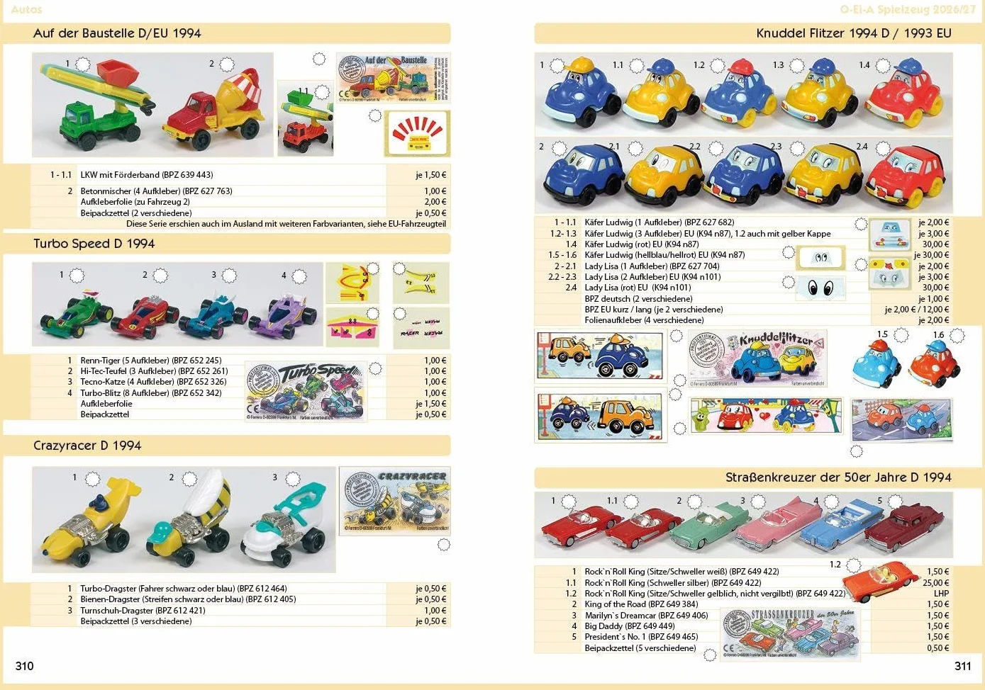 Das O-Ei-A 3er Bundle 2026/27 - O-Ei-A Figuren, O-Ei-A Spielzeug und O-Ei-A Spezial im 3er-Pack mit rund 7,00 EUR Preisvorteil gegenüber Einzelkauf!