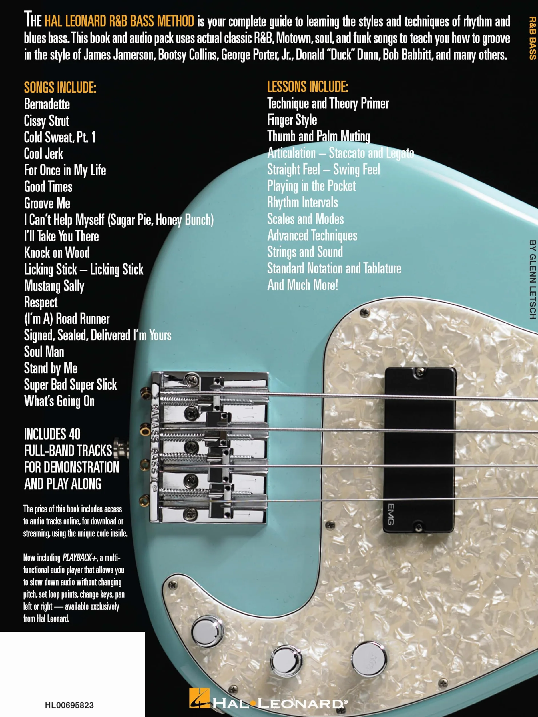 R&B Bass - A Guide to the Essential Styles and Techniques: Hal Leonard Bass Method Stylistic Supplement