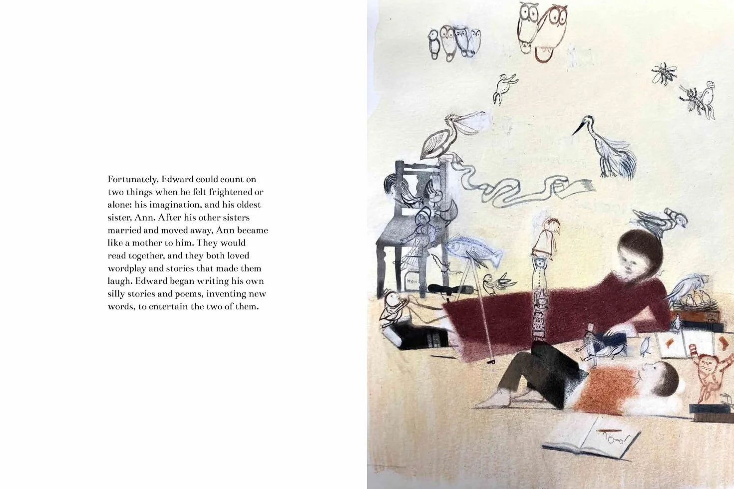 The Boy Who Became a Parrot: A Foolish Biography of Edward Lear, Who Invented Nonsense