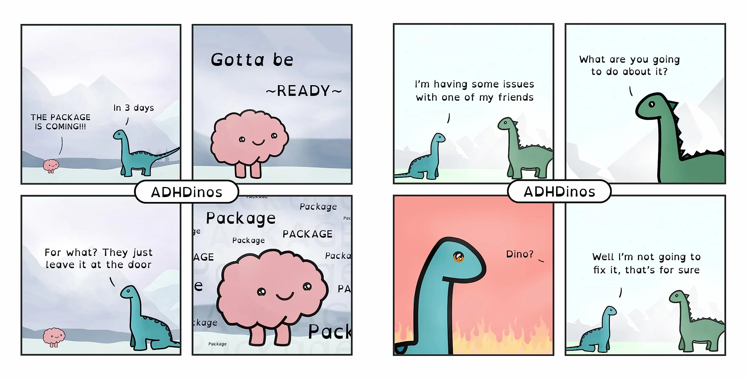 The Land Before Time Management: Adhdinos