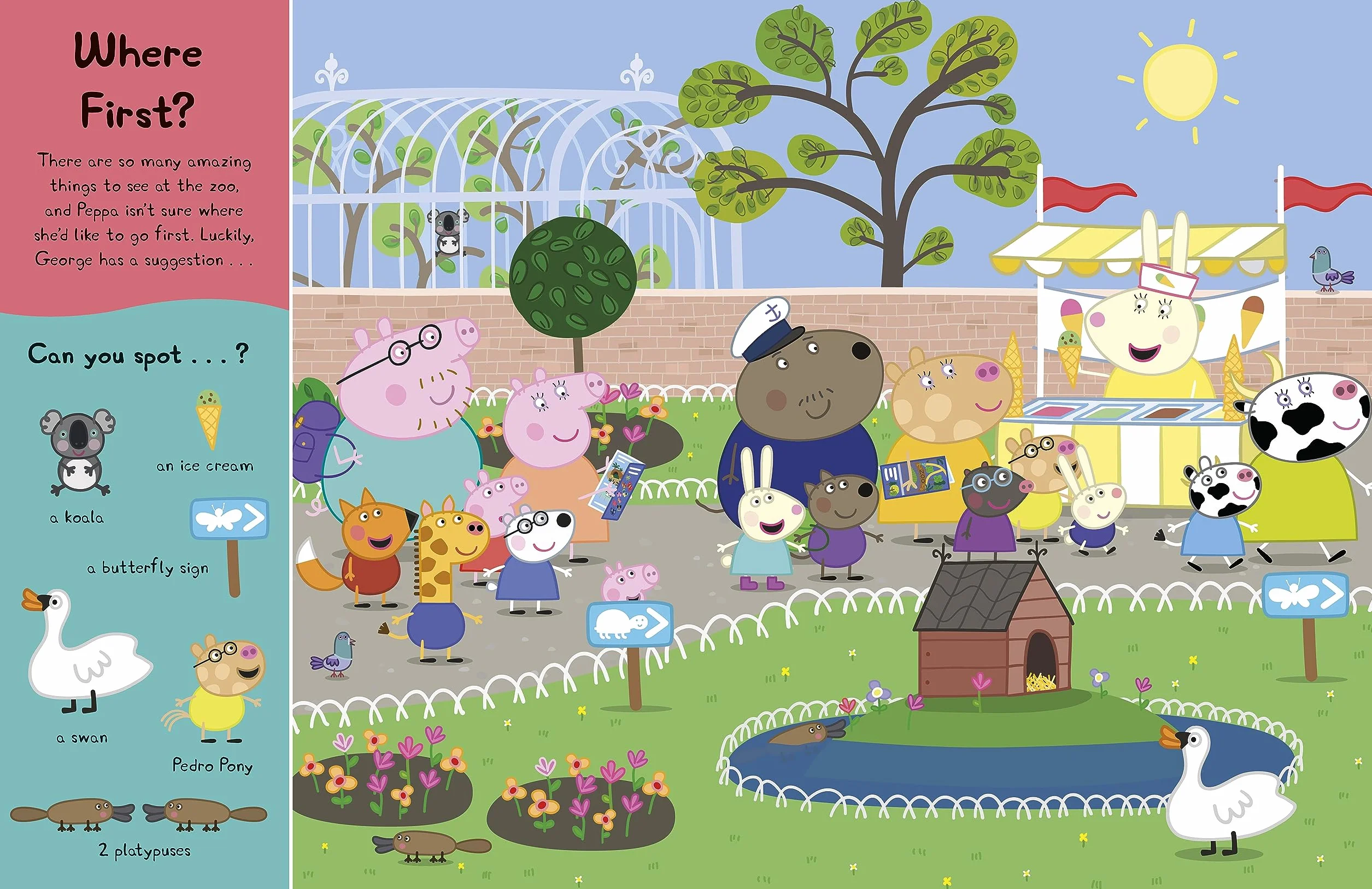 Peppa Pig: Where’s Peppa at the Zoo?: A Search-and-Find Book